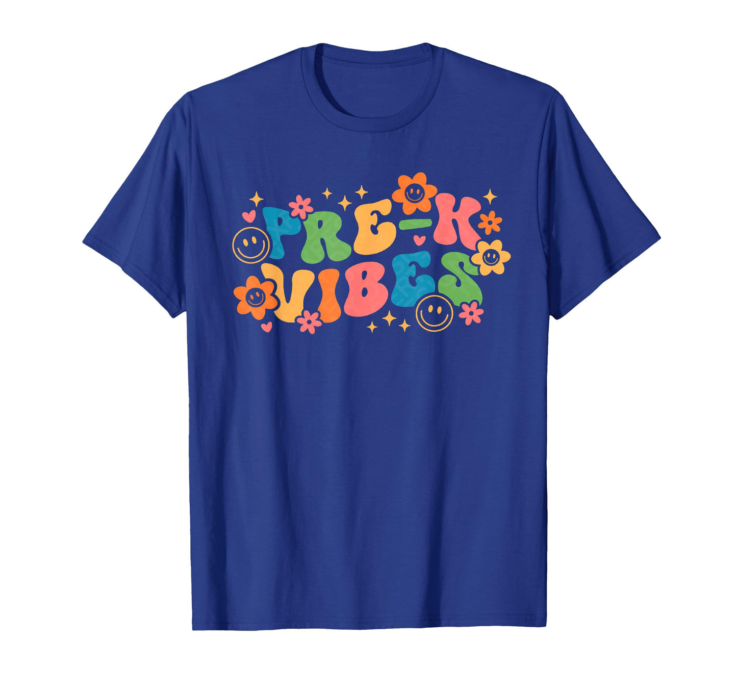 Retro Groovy Shirt Pre-k Vibes School Teacher Student Prek T-Shirt