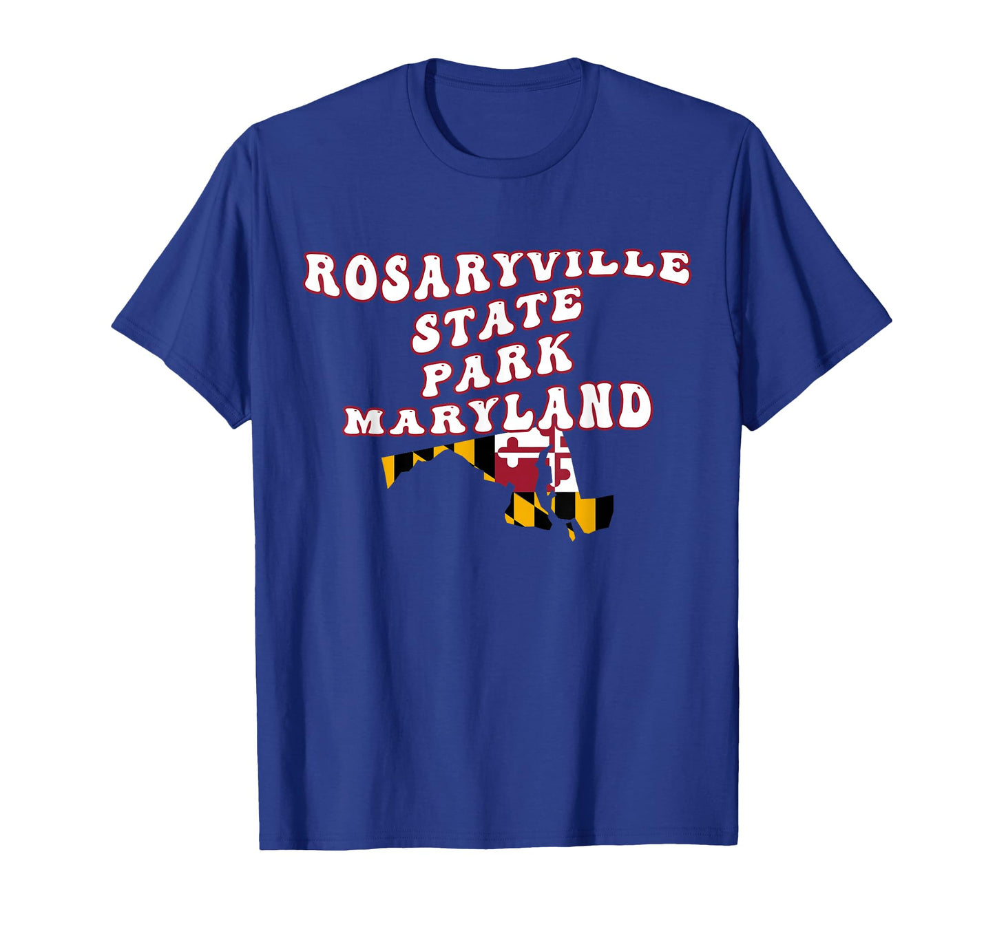 Rosaryville State Park Maryland MD Flag Vacation Souvenir T-Shirt