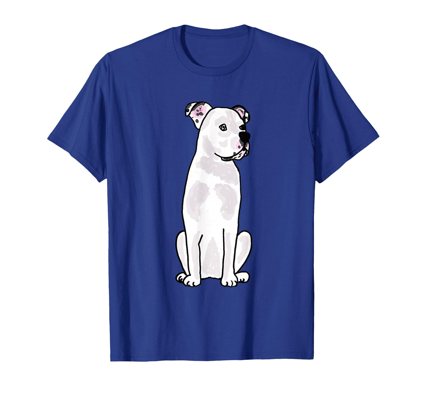 Smiletodaytees Cool White American Bulldog T-shirt T-Shirt