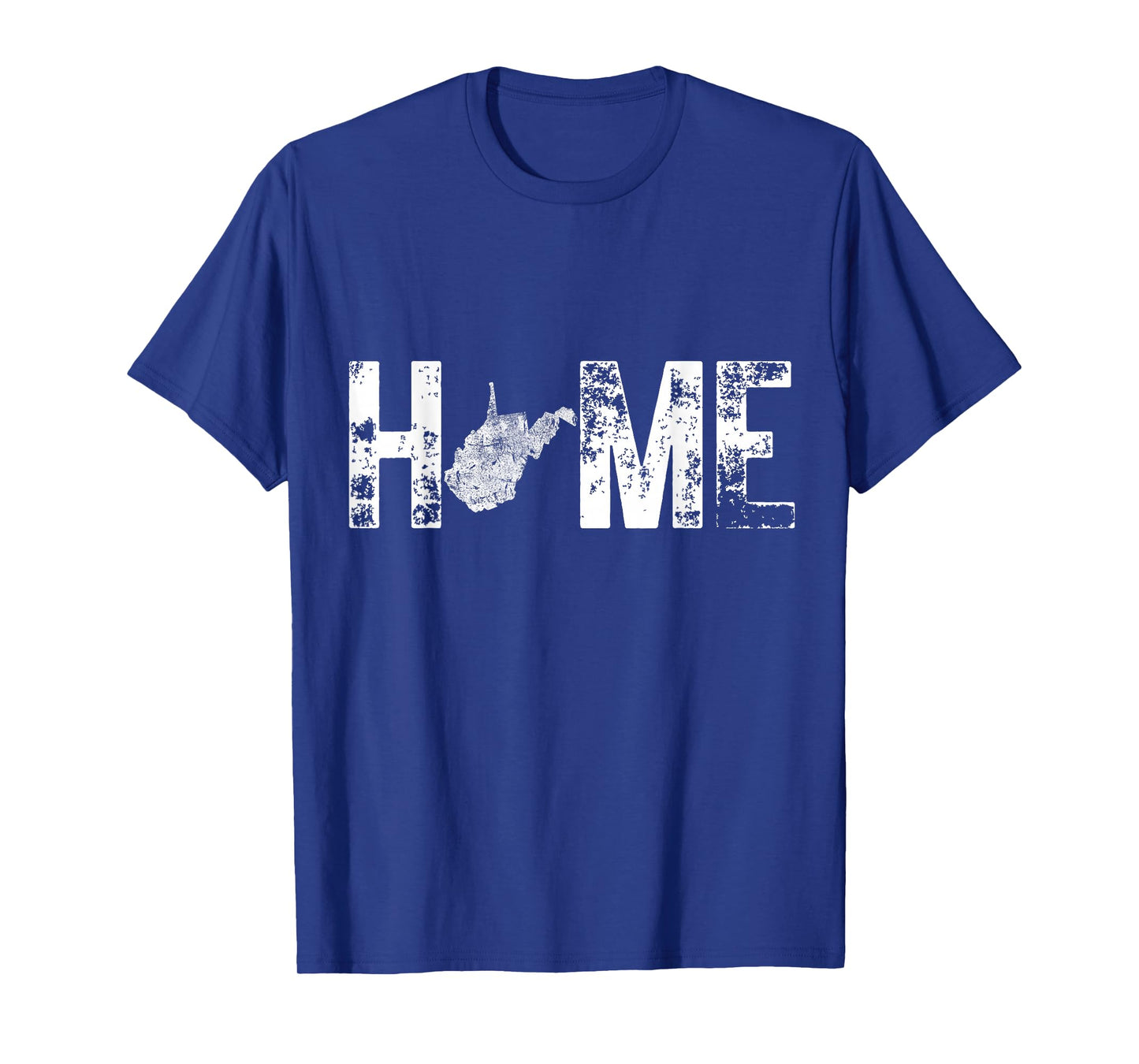 West Virginia Map Home WV Vintage T-Shirt