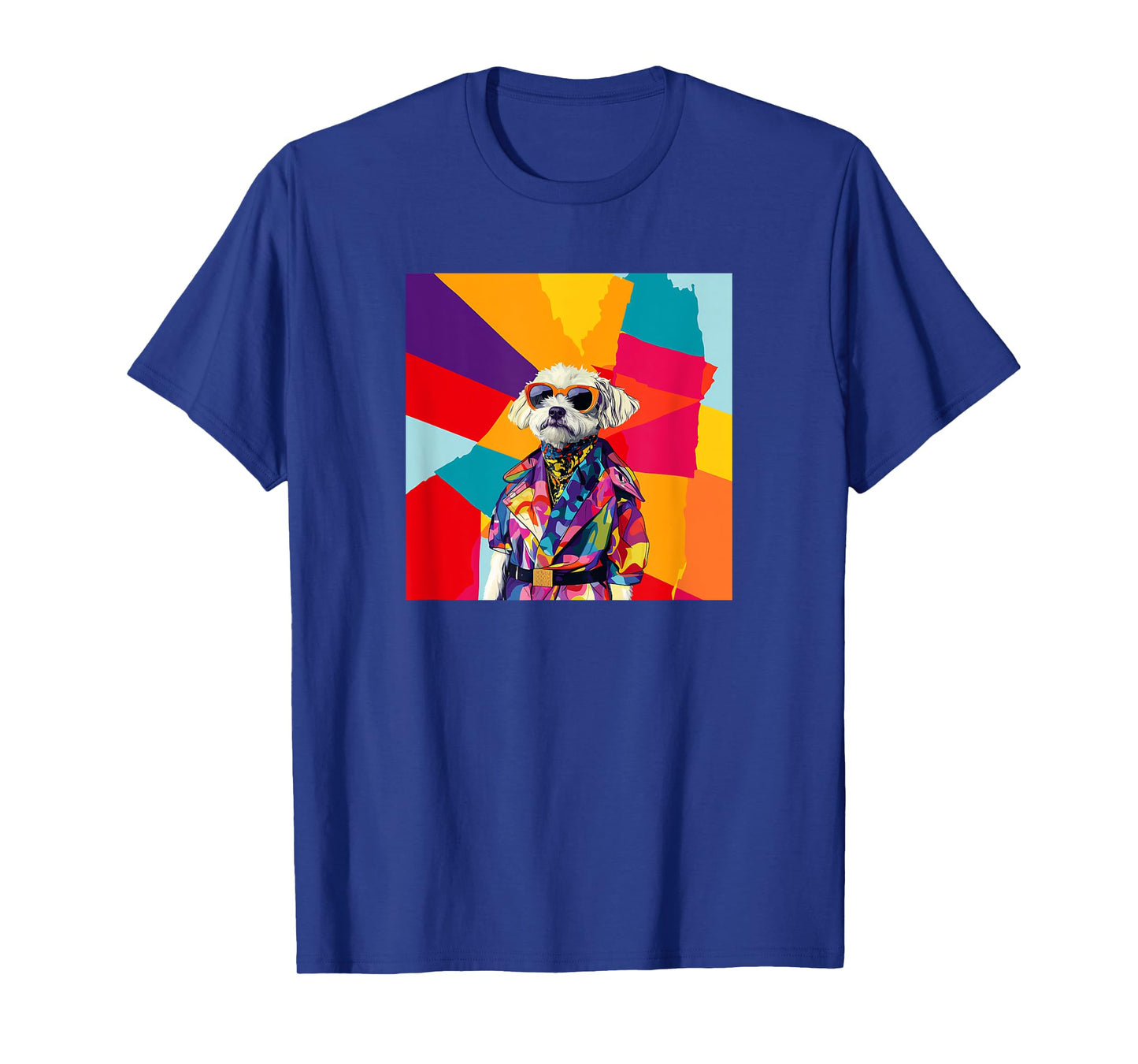 Peekapoo Dog Fashion Cute Colorful Pop Art T-Shirt for Men Women Kids