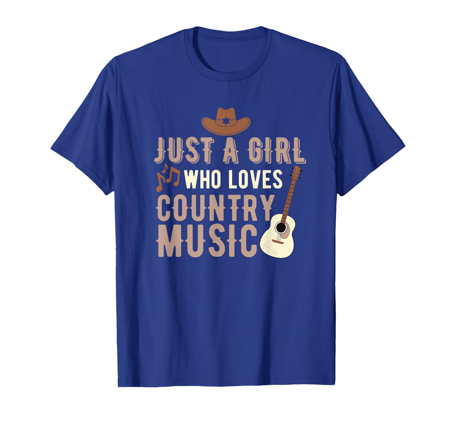 Just A Girl Who Loves Country Music T-Shirt Small