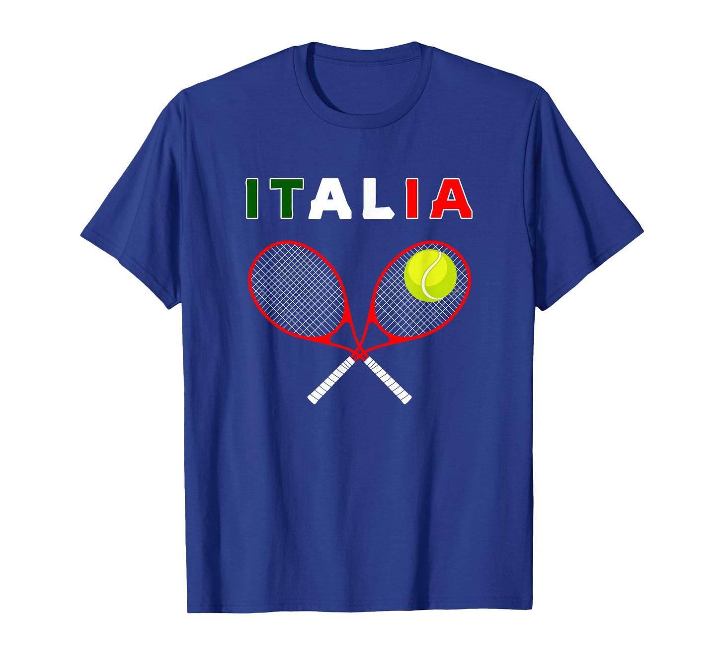 Italy Tennis Graphics / Country Italia Flag Pride T-Shirt
