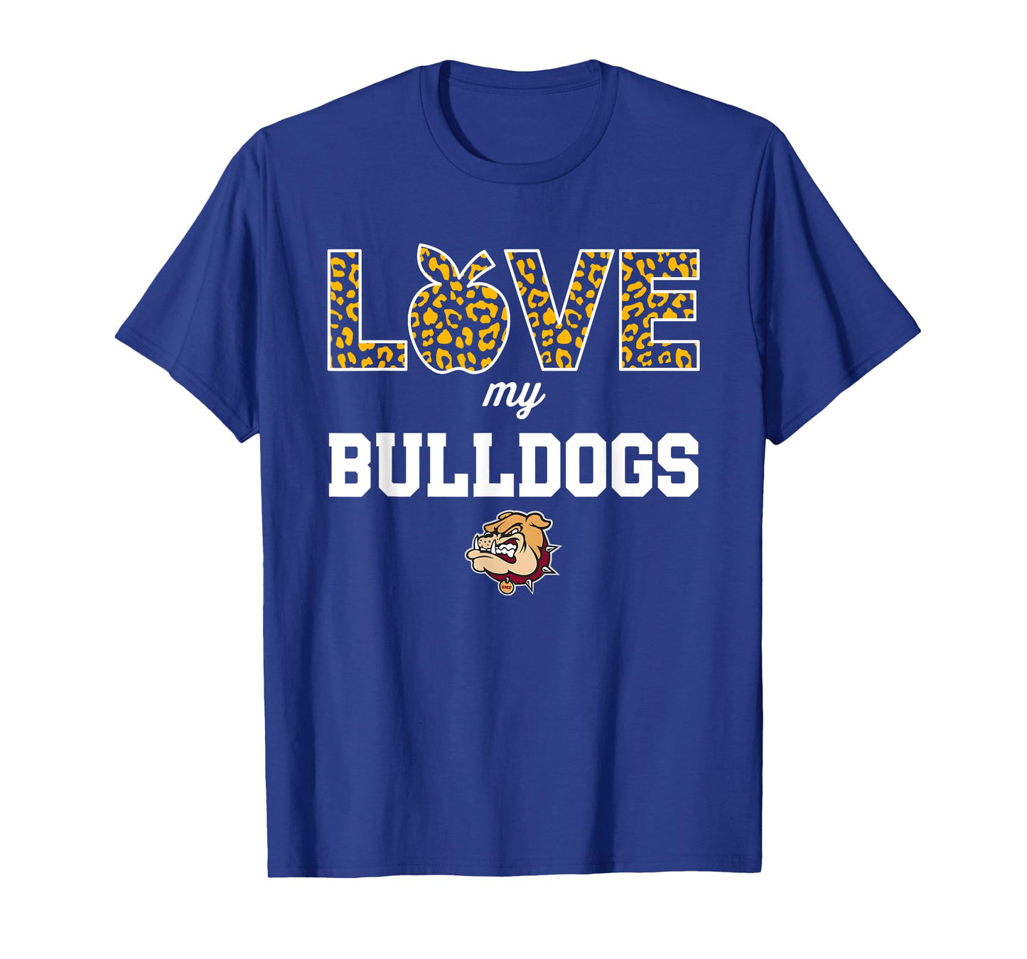 Stow-Munroe Falls Bulldogs Logo Love My Team HS T-Shirt