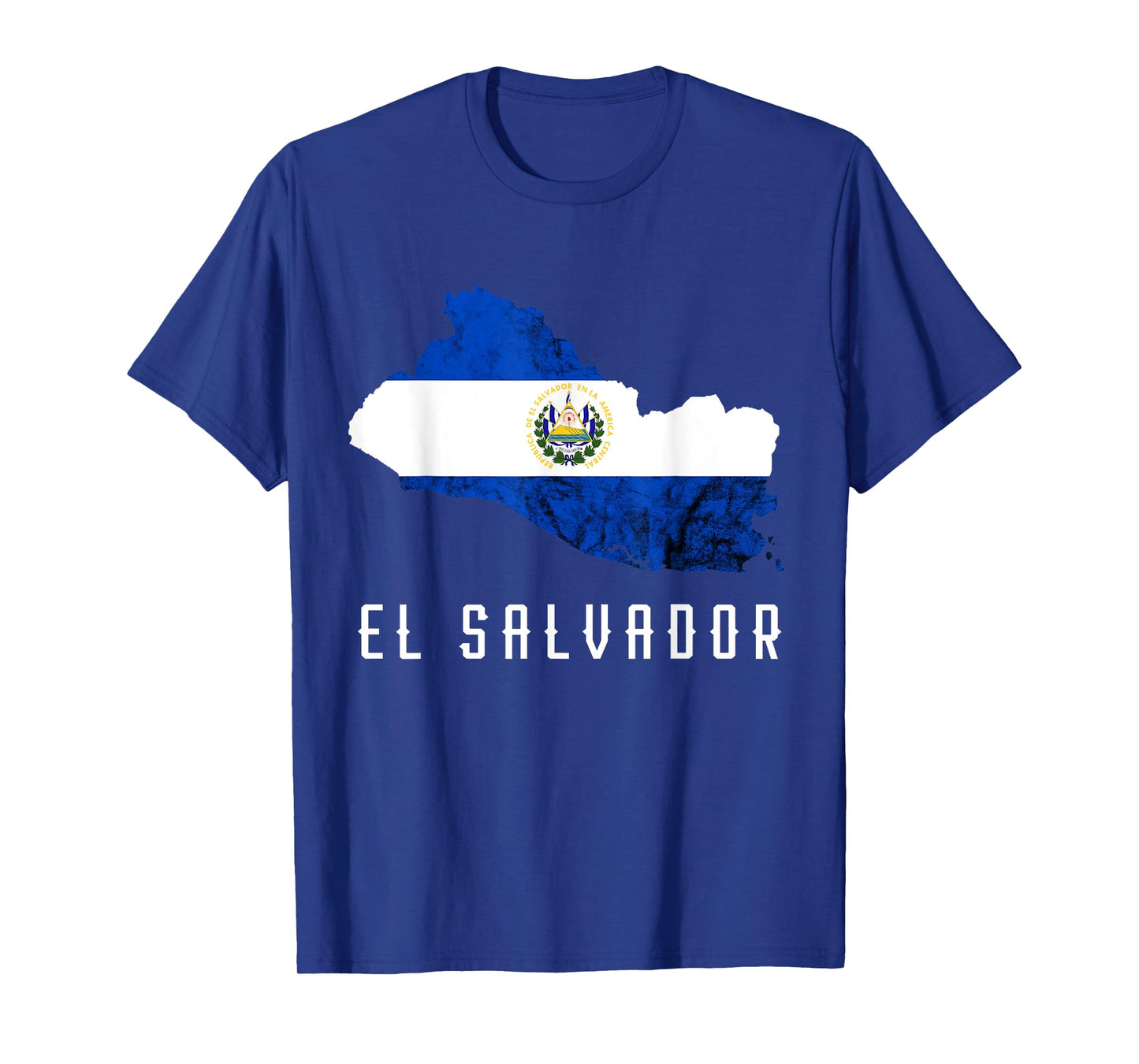 El Salvador Republica De El Salvador Map Salvadorean T-Shirt