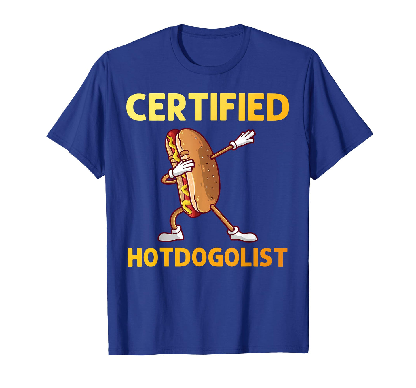 Cool Hotdog Outfit for Men Women Adult Hotdog Hot Dog Lover T-Shirt