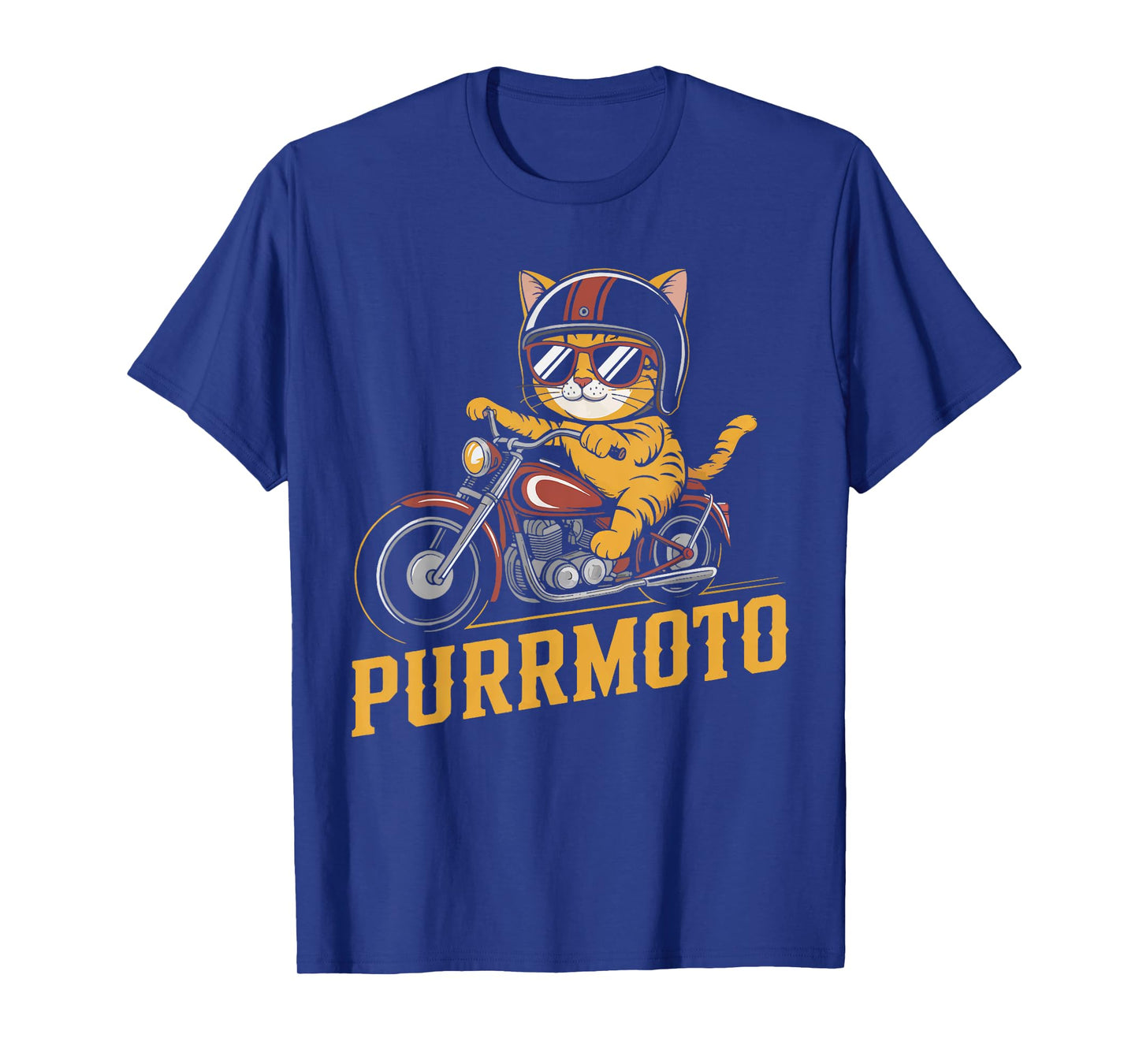 Motorbike Riders Women Biker Cat And Motorcycle T-Shirt
