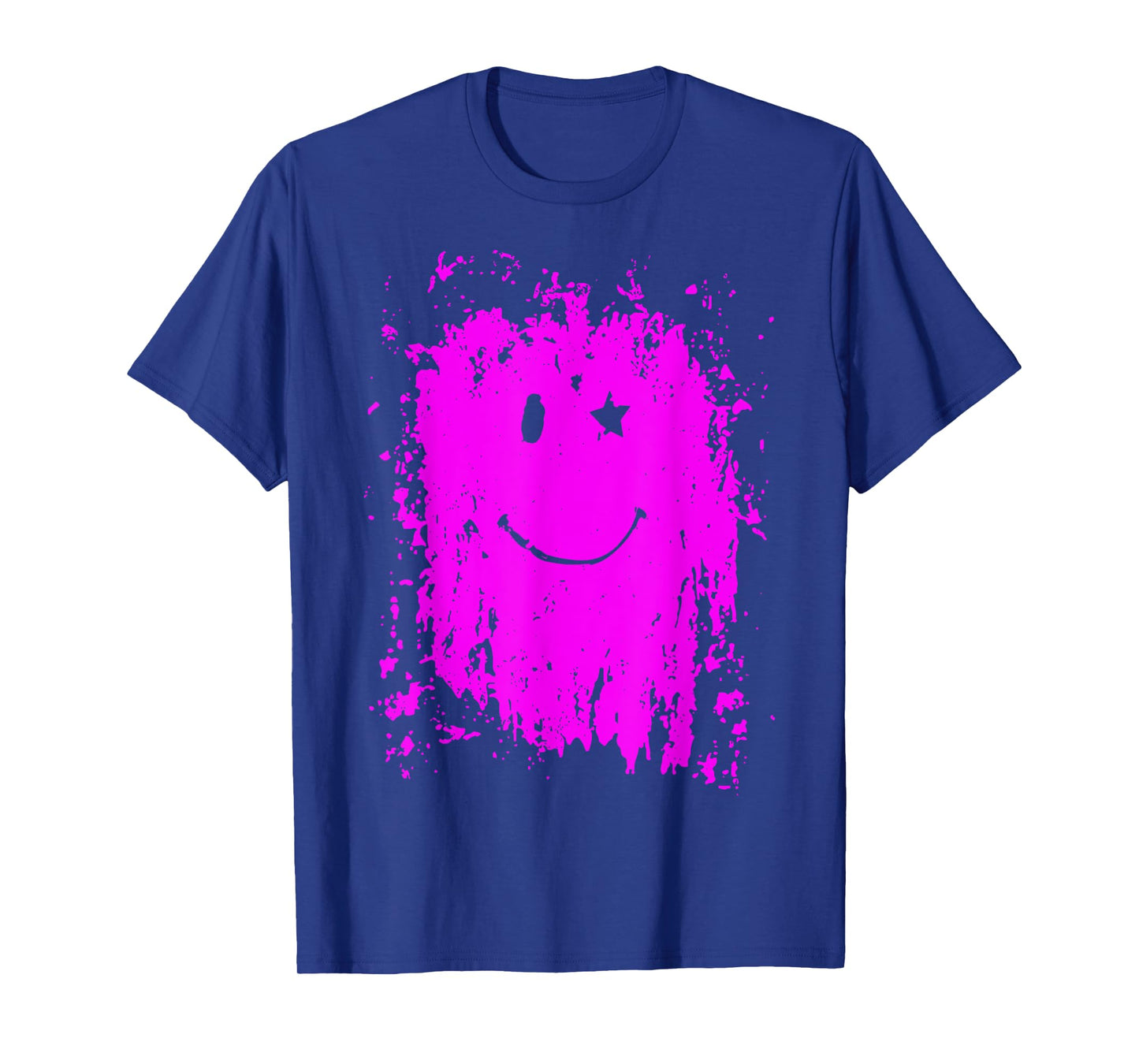 Funny Mud Splatter Face Cool Marathon and Mud Run T-Shirt