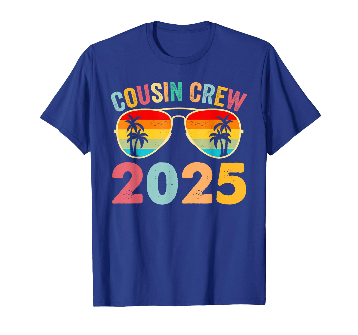 Cousin Crew 2025 Summer Vacation Beach Family Trip Matching T-Shirt