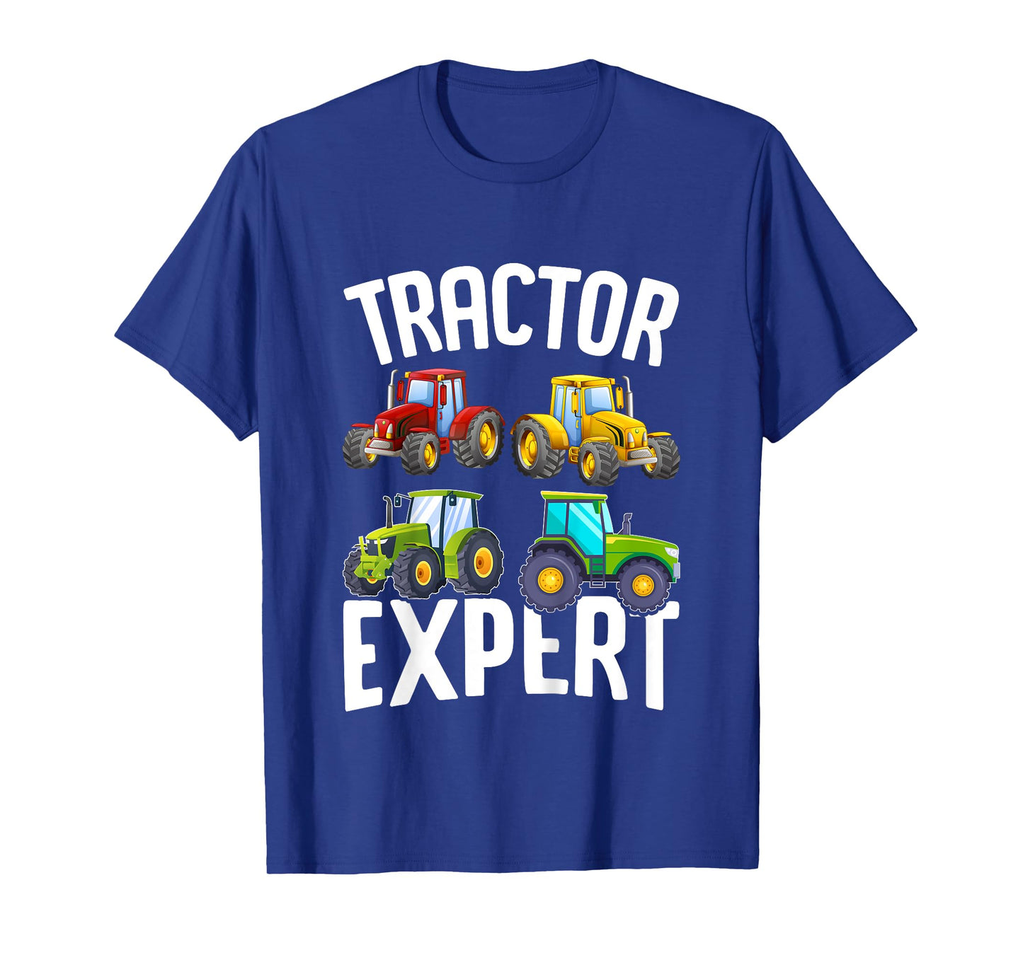Kids Tractor Expert Funny Boys Tractors Toddler T-Shirt