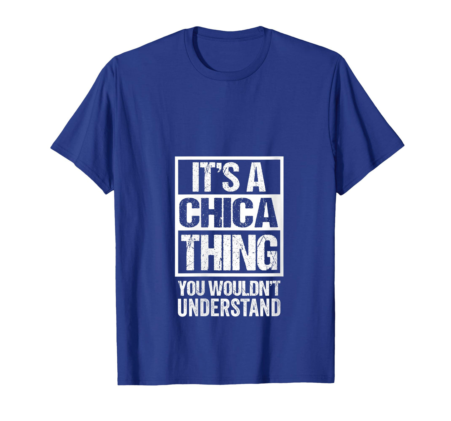 Womens It's A Chica Thing You Wouldn't Understand V-Neck T-Shirt