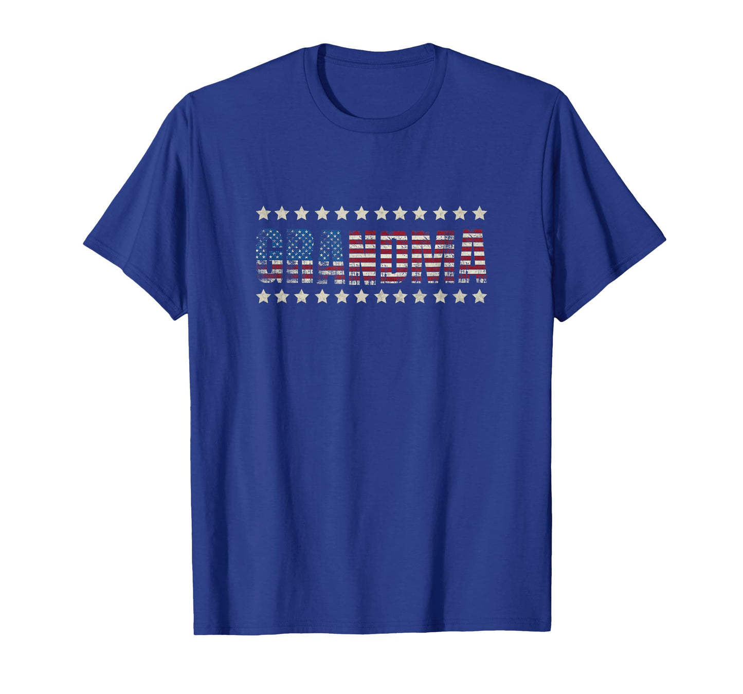 Grandma Patriotic American Flag 4th of July Family Matching T-Shirt