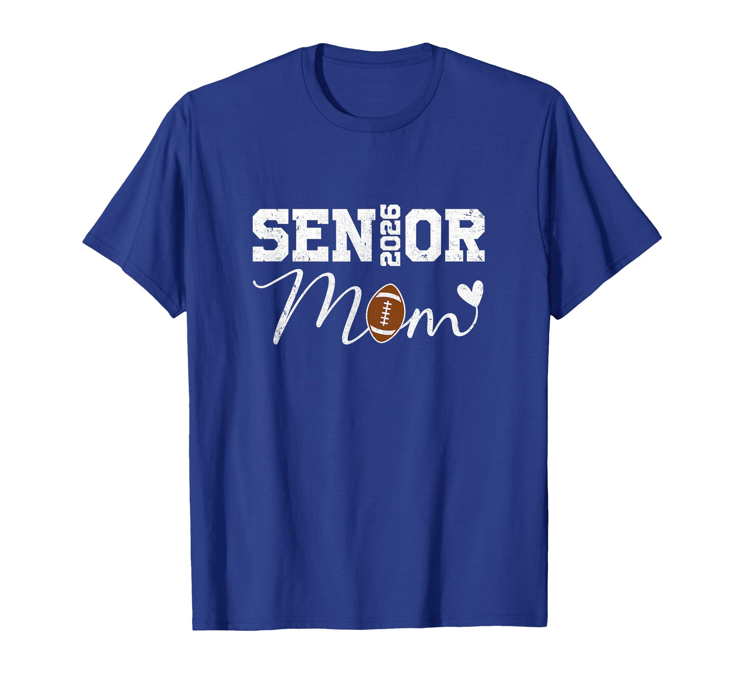 Senior Mom 2026 Football Mommy Class of 2026 Graduation T-Shirt