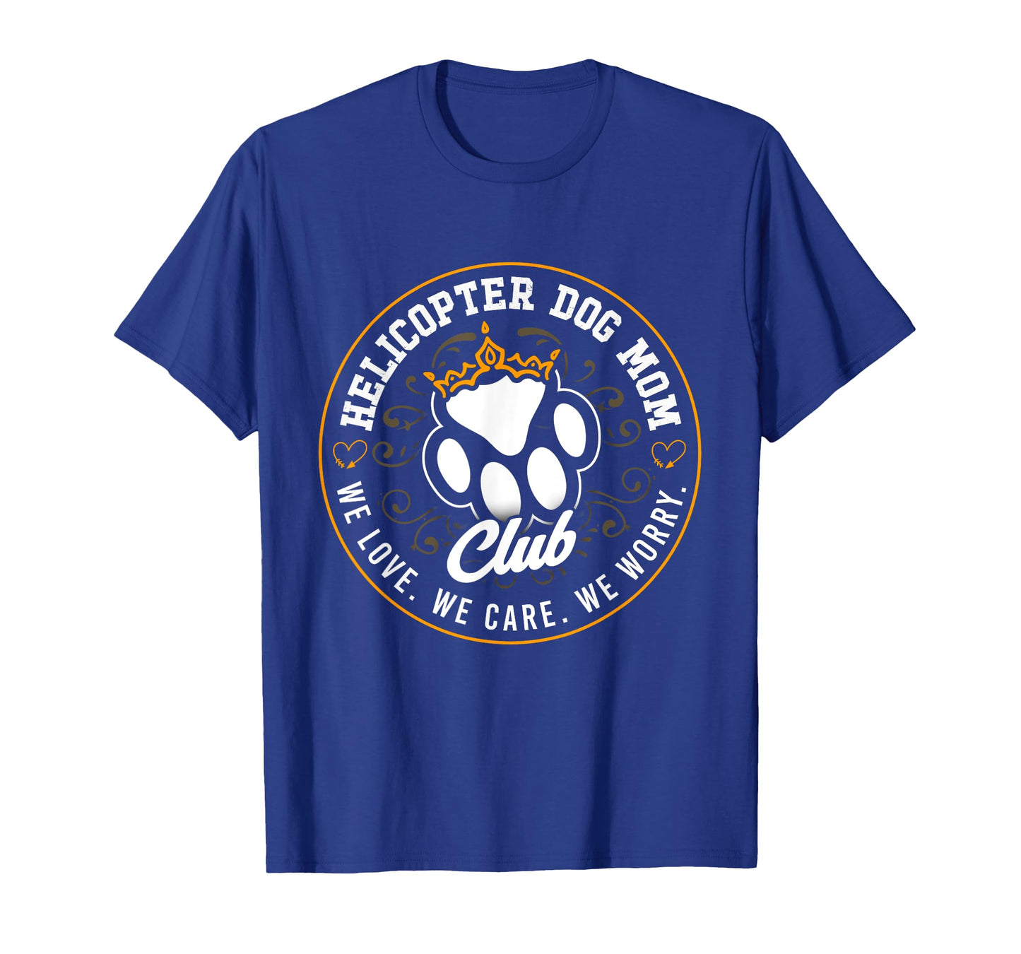 Dog Lover Helicopter Dog Moms Club Funny Dog Parent T-Shirt for Men Women