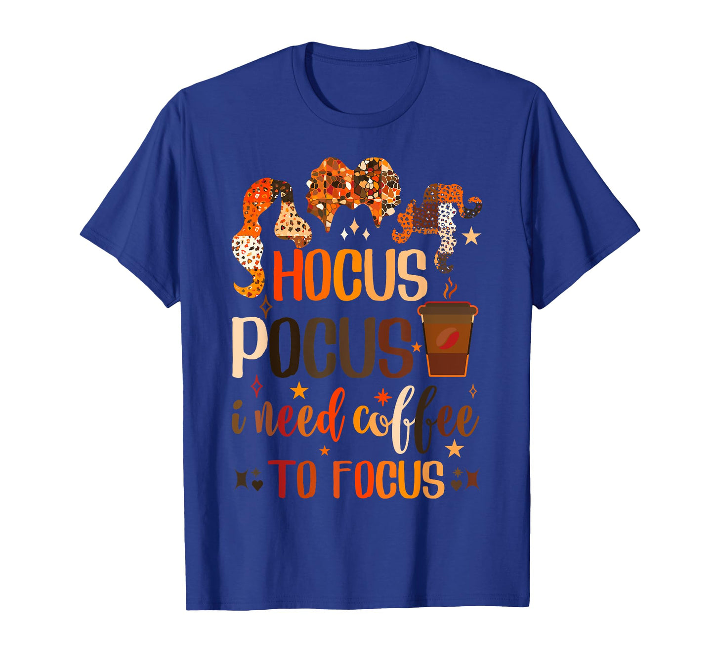 Hocus Pocus I Need Coffee To Focus T-Shirt