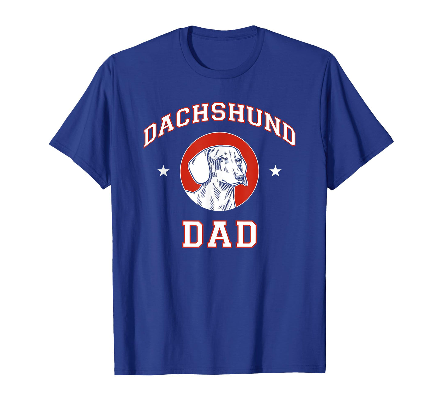 Smooth Dachshund Dad Dog Father T-Shirt for Men Women Girls Kids