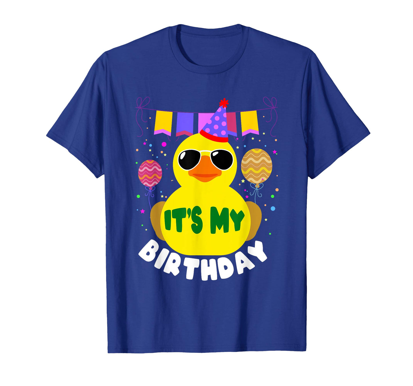 Its My Birthday for Duckie Rubber Duck Quack Lover T-Shirt