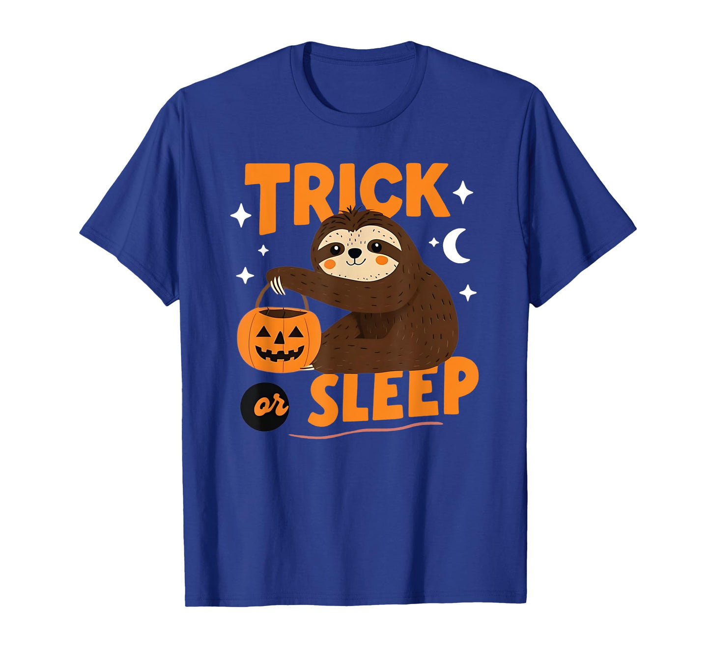 Trick or Sleep Halloween Sloth T-Shirt