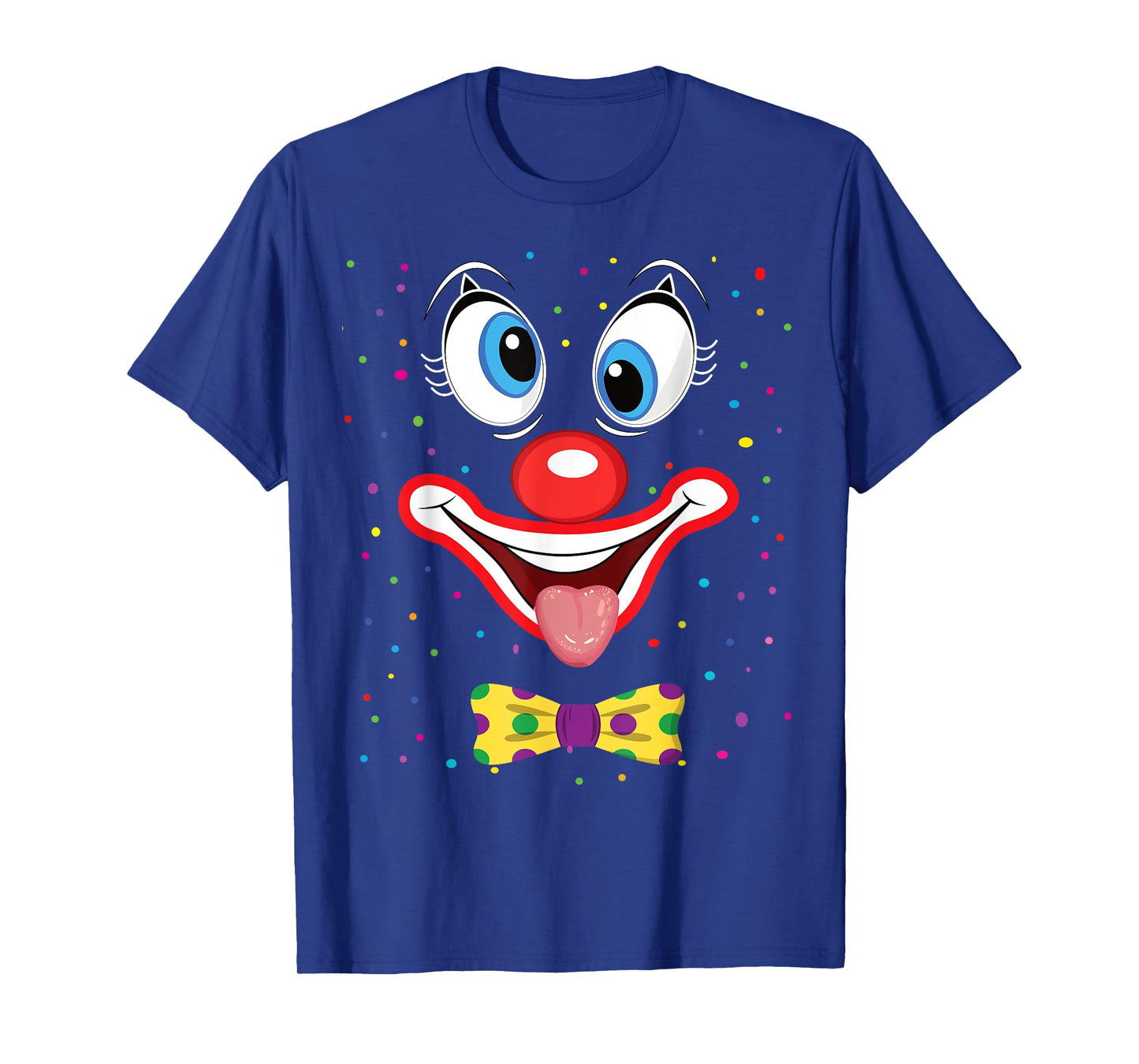 Carnival Clown Face Circus Costume Kids Men Women Carnivals T-Shirt