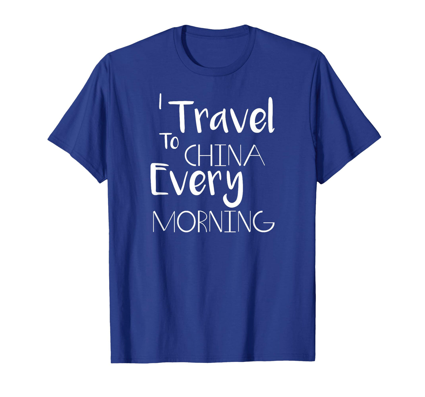 VIPKID I Travel to China Every Morning ESL T-Shirt T-Shirt
