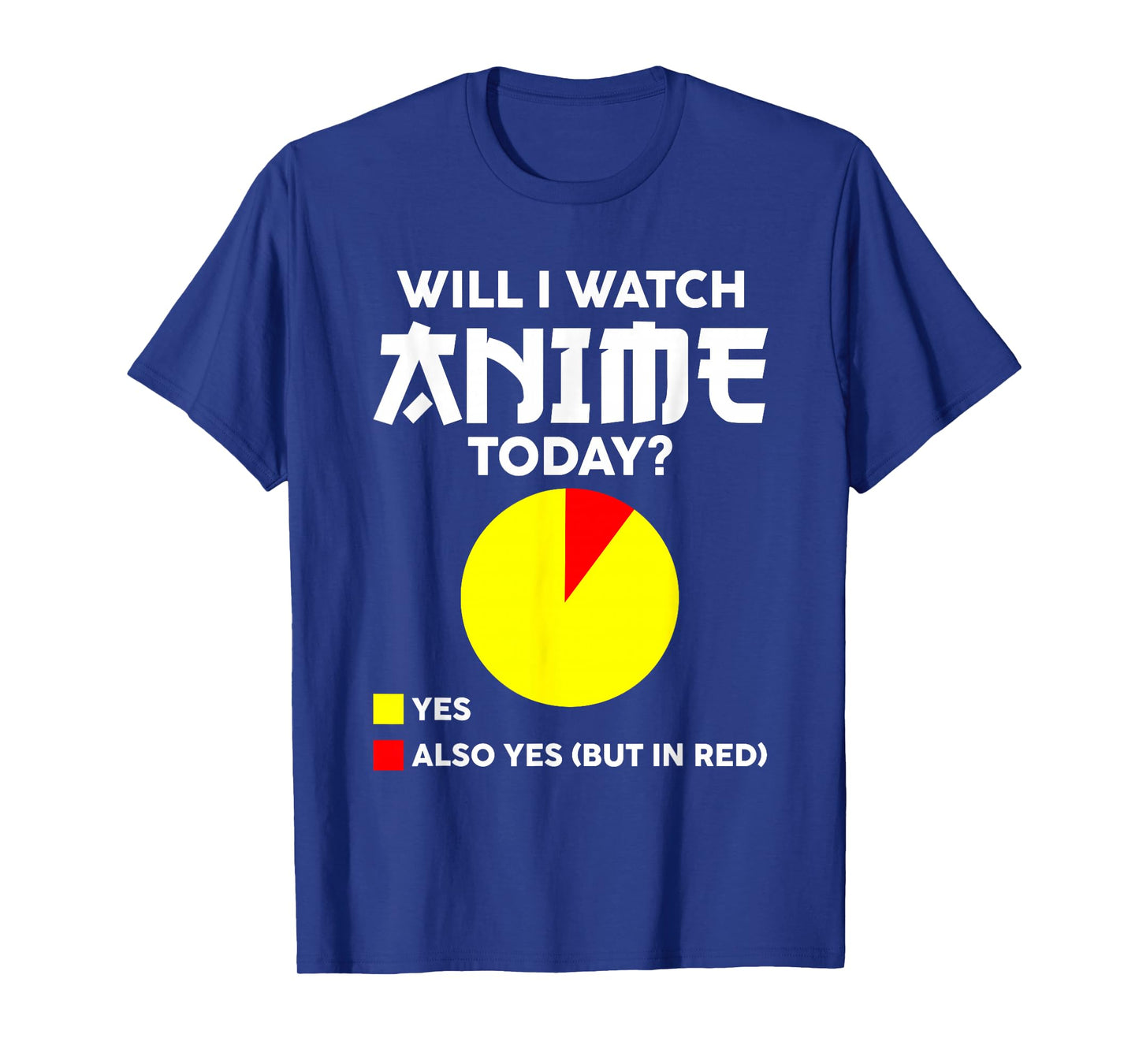Will I Watch Anime Today Japan Kawaii Manga Otaku Anime T-Shirt