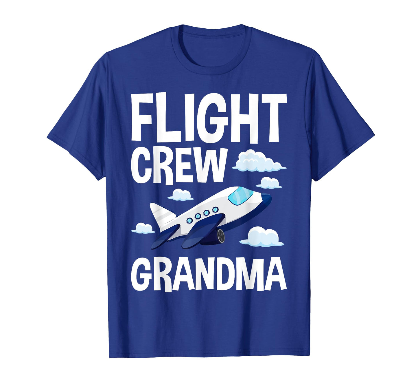 Flight Crew Airplane 1st Birthday Grandma Airplane Family T-Shirt