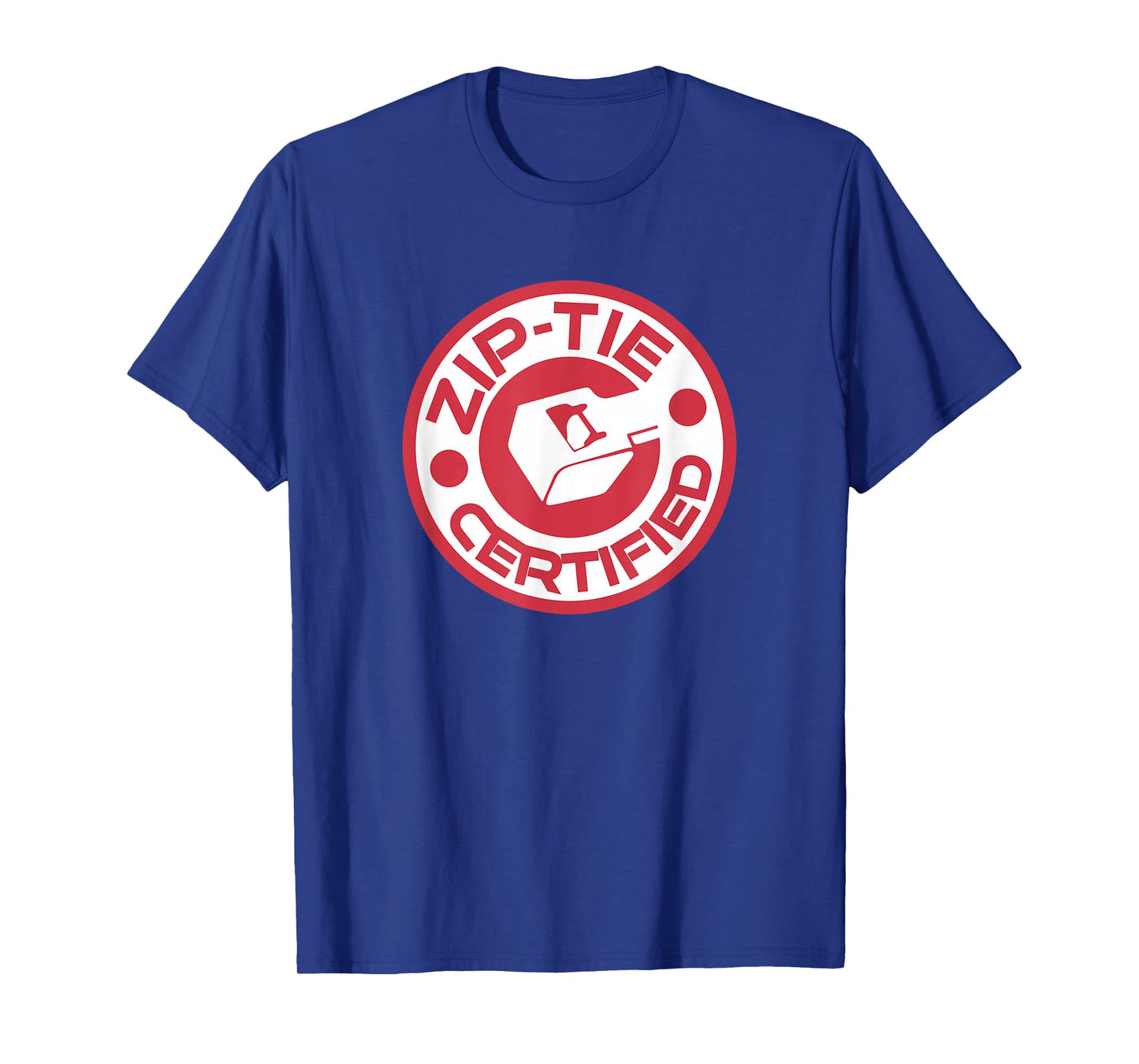 Zip Tie Certified ZipTie Technician Fix It Man Jimmy Rigging T-Shirt