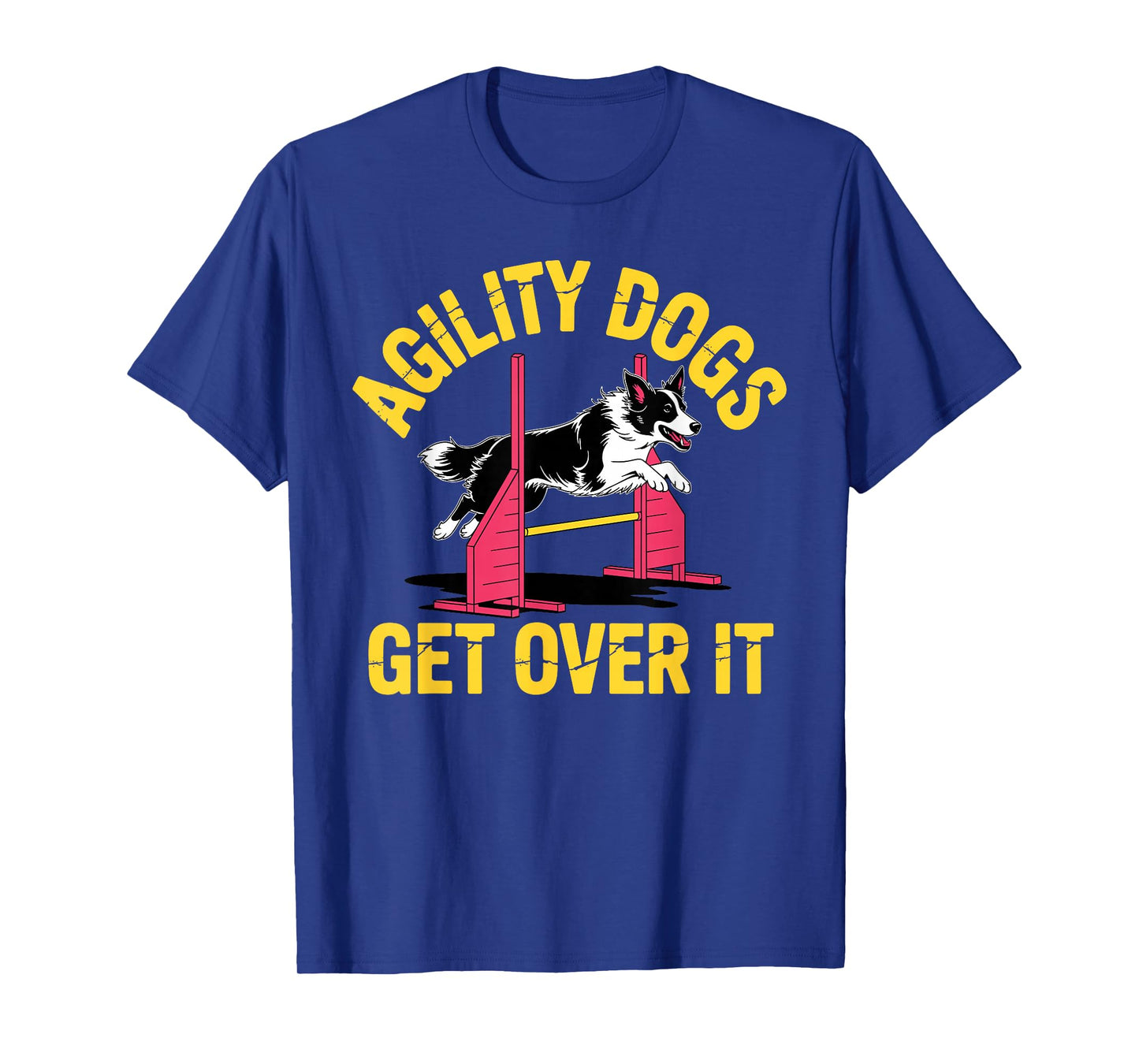 Dog Agility Art for Men Women Agility Training Dog Handler T-Shirt