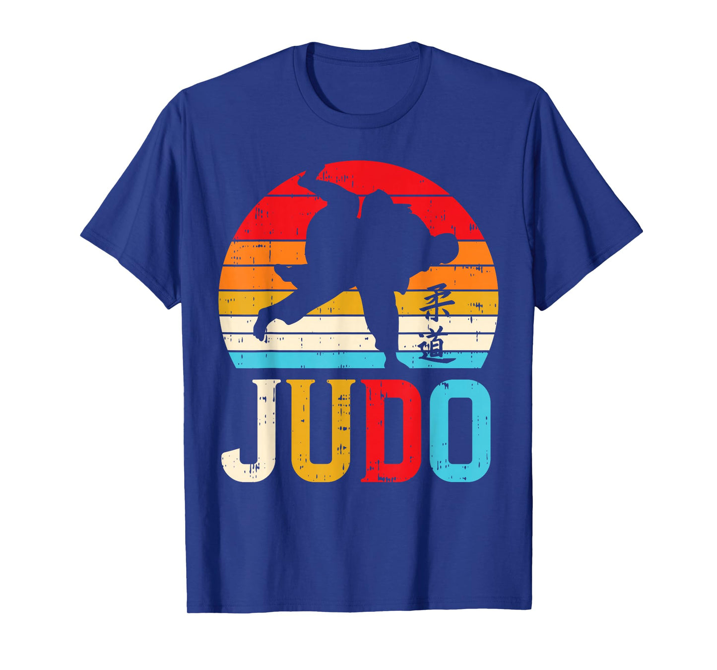 Judo Throw Retro Japanese Martial Arts Judoka Fighter Gift T-Shirt
