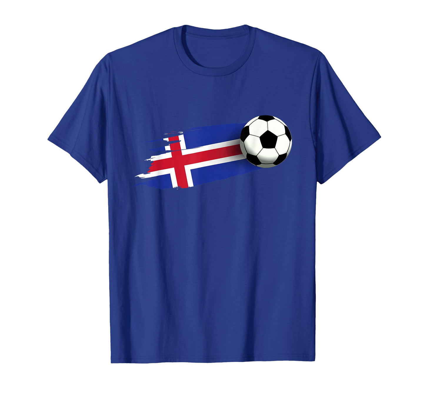 Iceland Flag Jersey Icelandic Soccer Team Icelandic T-Shirt