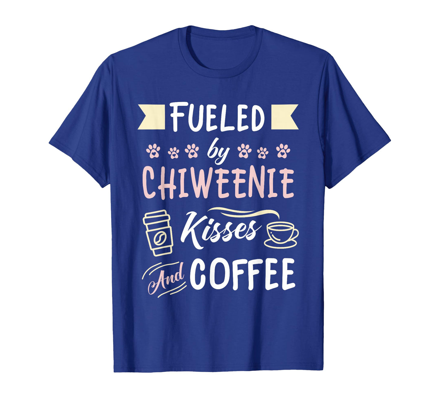 Chiweenie Mom Coffee Lover Dog Pet Owner T-Shirt