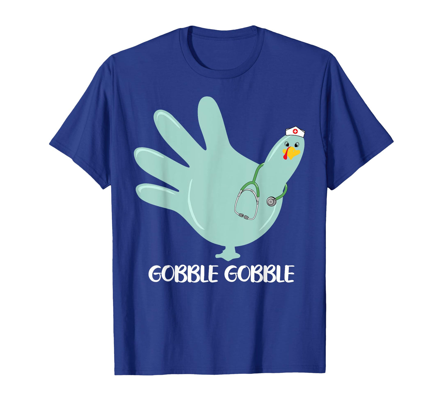 Turkey Gloves Gobble Thankful Nurse Thanksgiving 5 T-Shirt