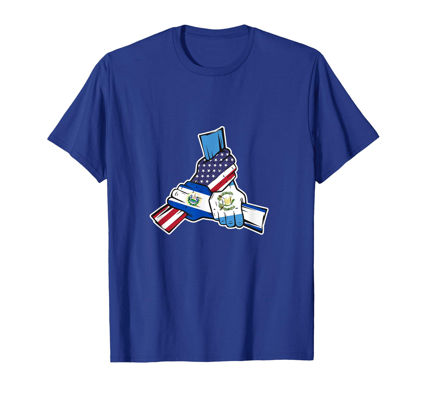 Guatemala El Salvador and the US holding hands T-Shirt
