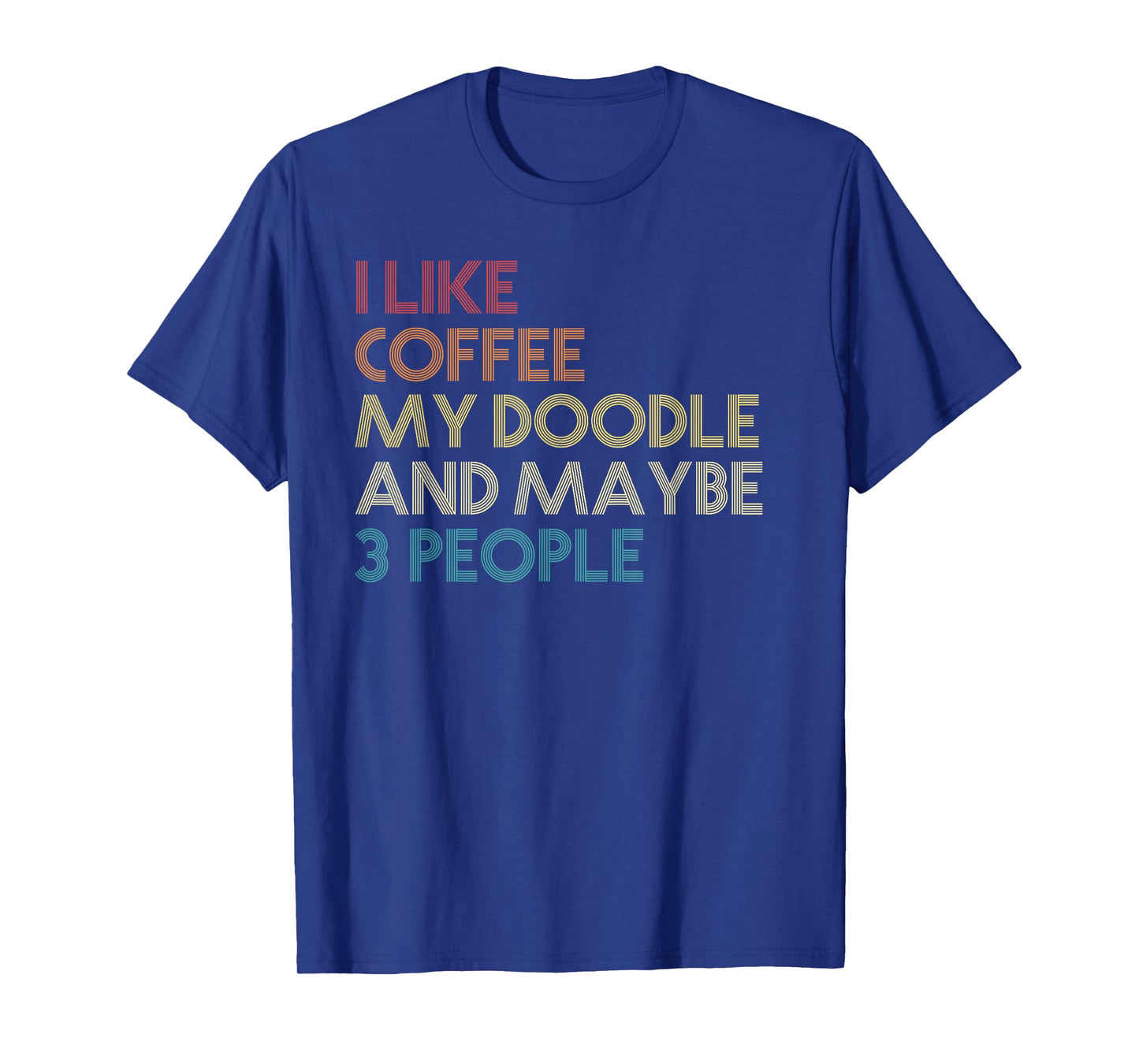 Goldendoodle Dog Owner Coffee Lovers Vintage Retro T-Shirt