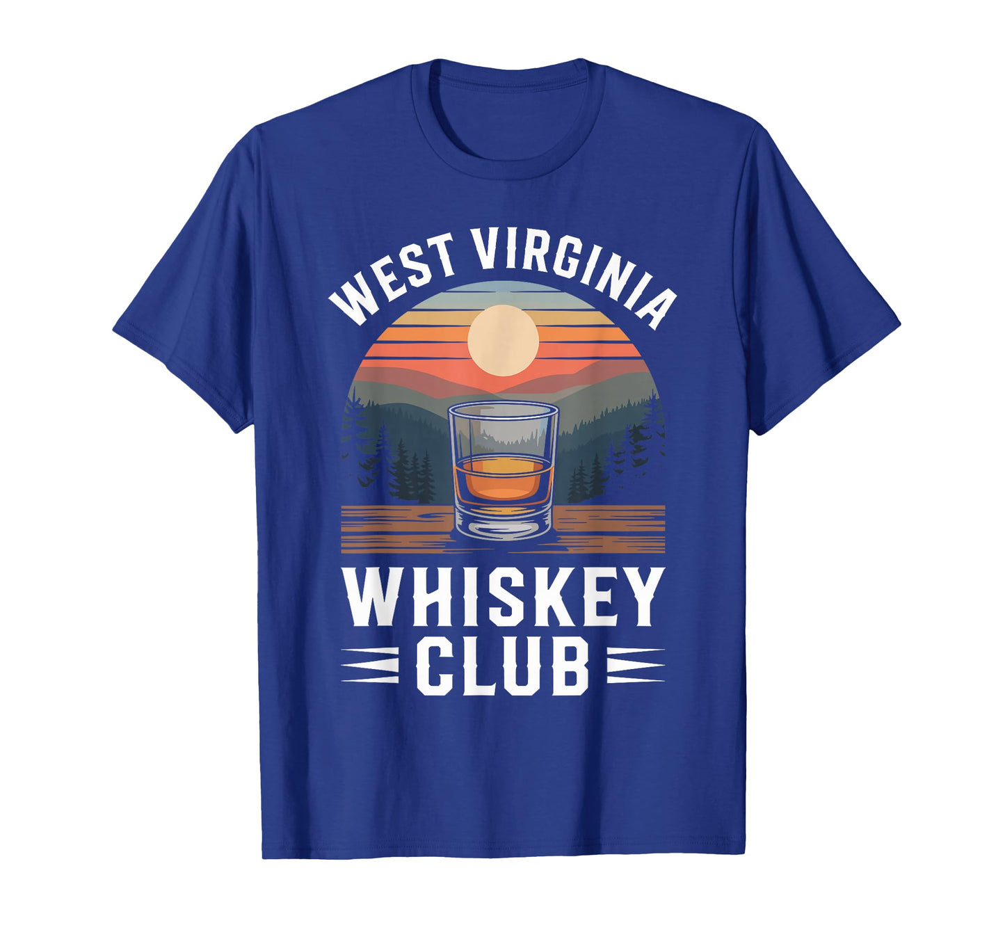 Virginia Whiskey Club Sunset Bourbon T-Shirt