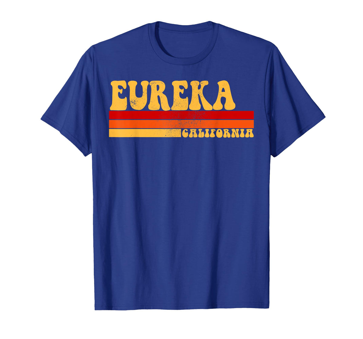 EUREKA California City Vintage Roots Retro Design 70s 80s T-Shirt