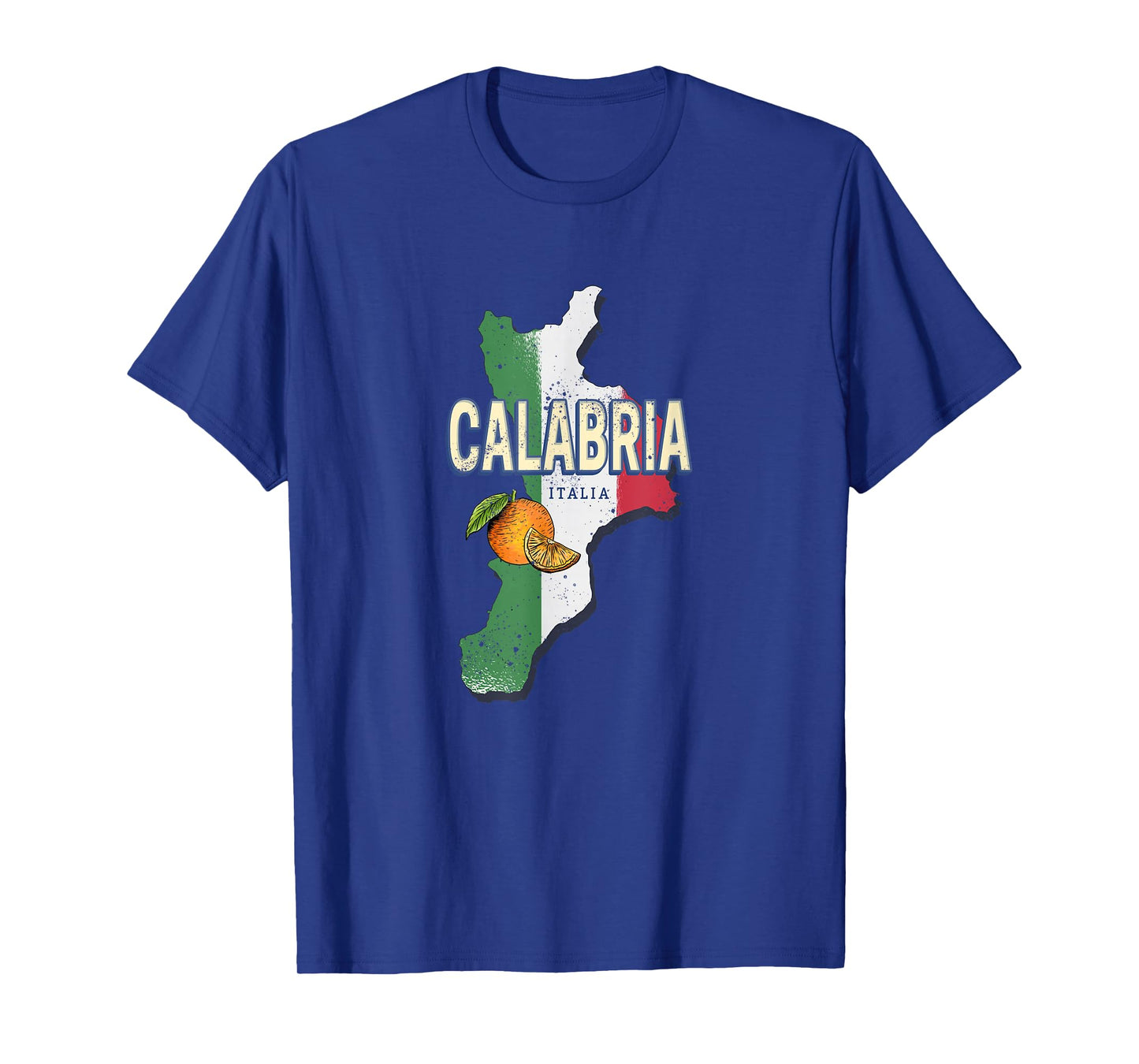 Calabria Italy Retro Region Map Vintage Souvenir T-Shirt