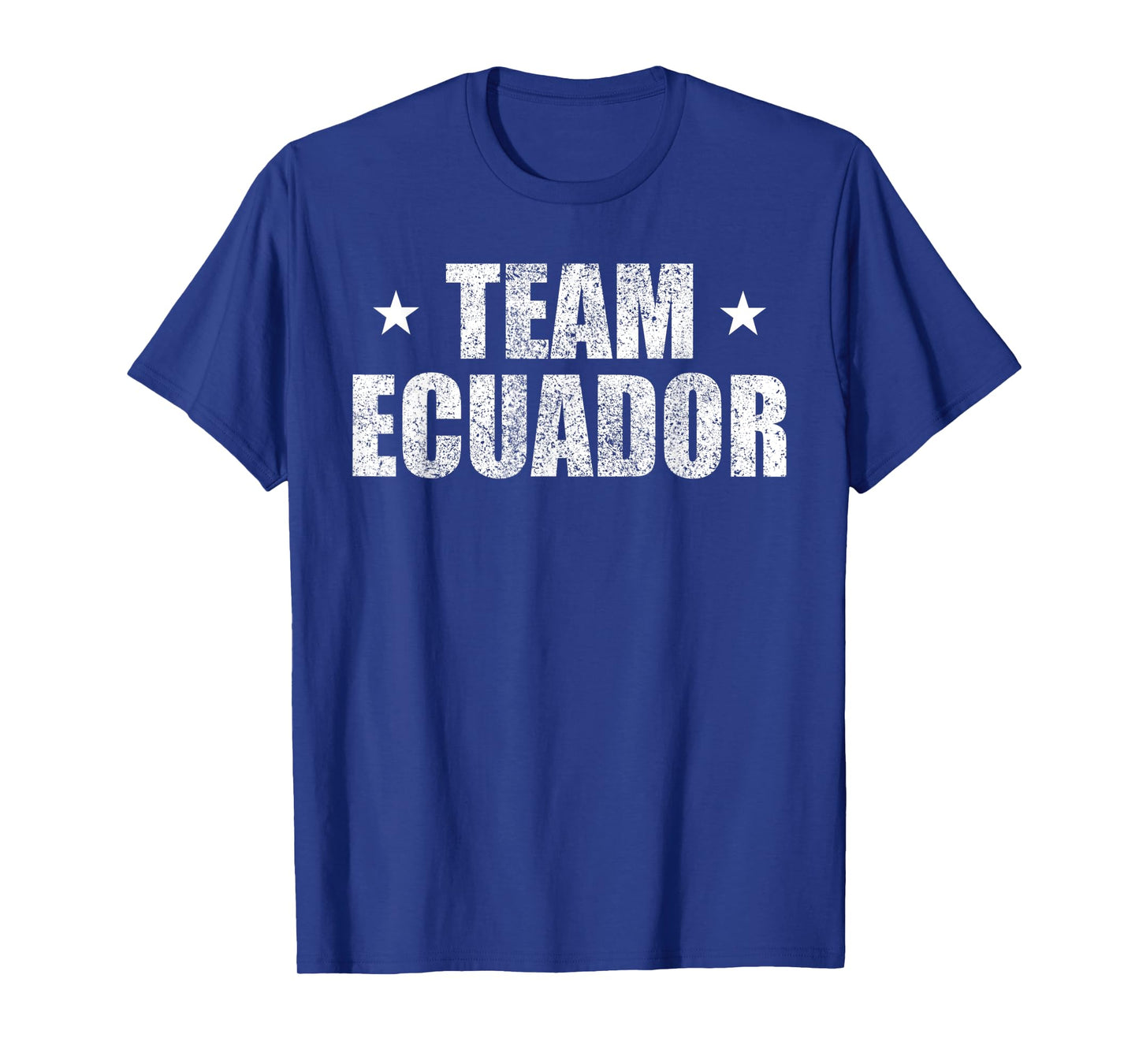 Team Ecuador Patriotic Country Support Retro T-Shirt for Women Kids Men
