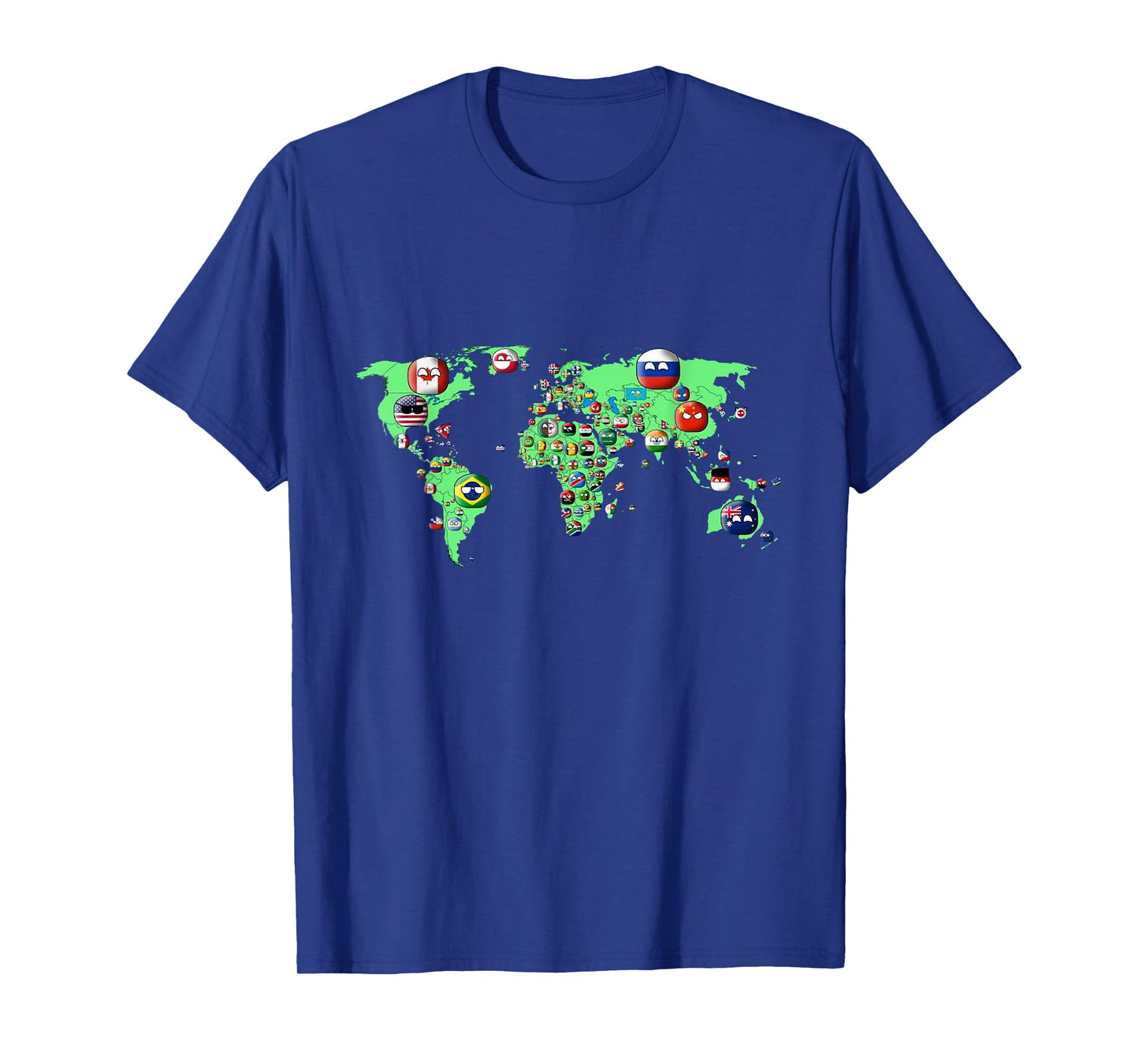 Countryballs world map T-Shirt