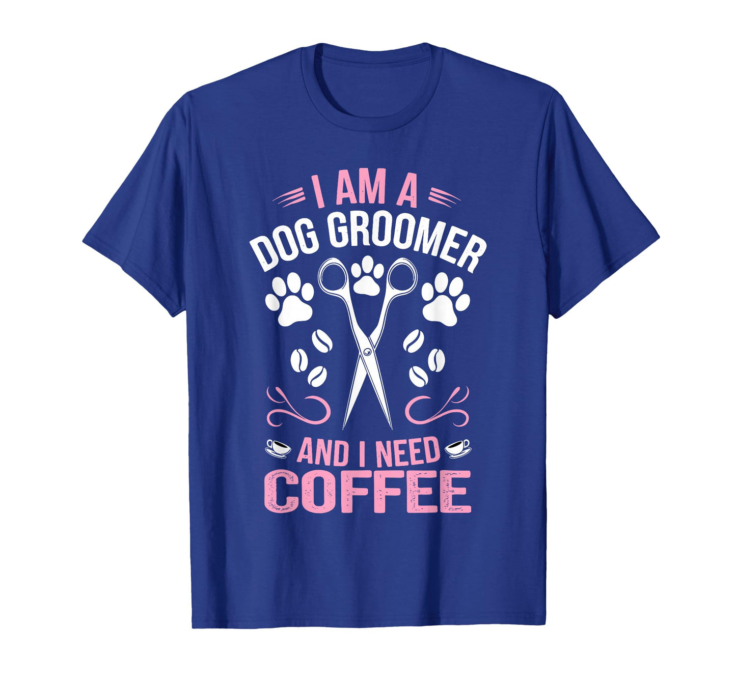 Cool Dog Groomer Art for Men Women Dog Grooming Pet Groomer T-Shirt