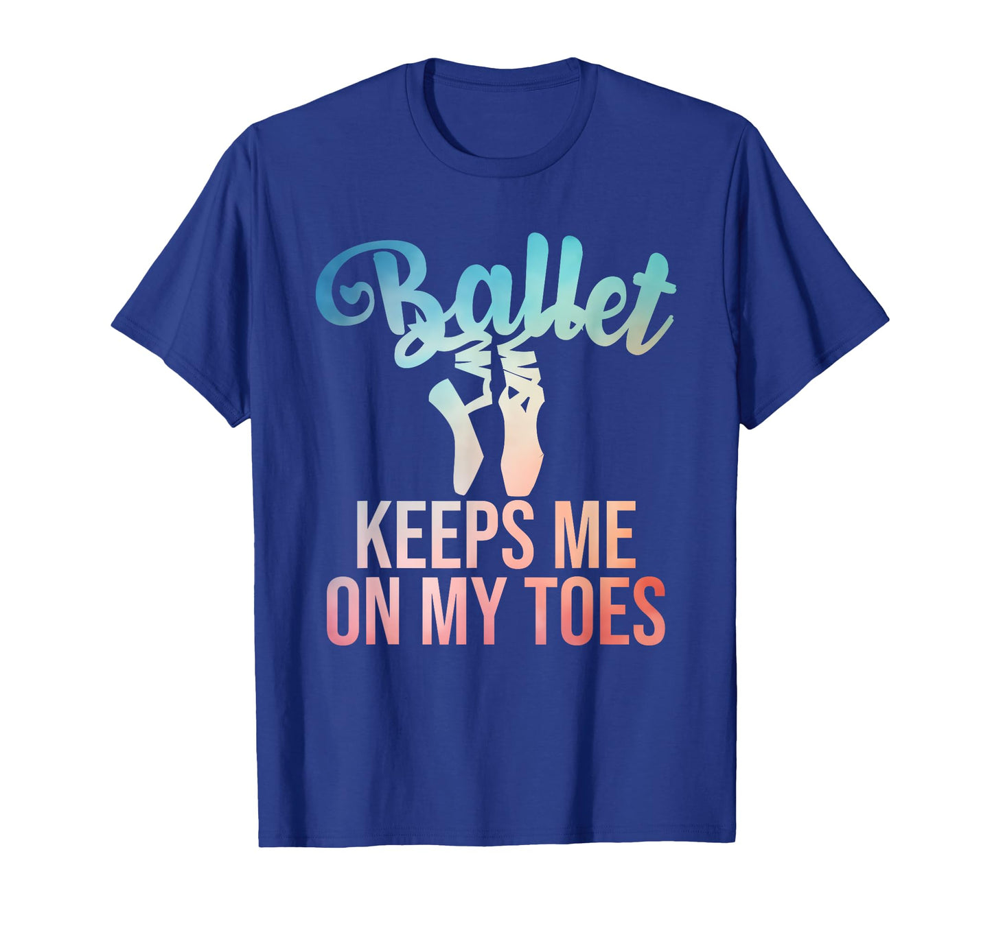 Ballerina Art For Girls Women Pointe Dance Lovers Ballet T-Shirt