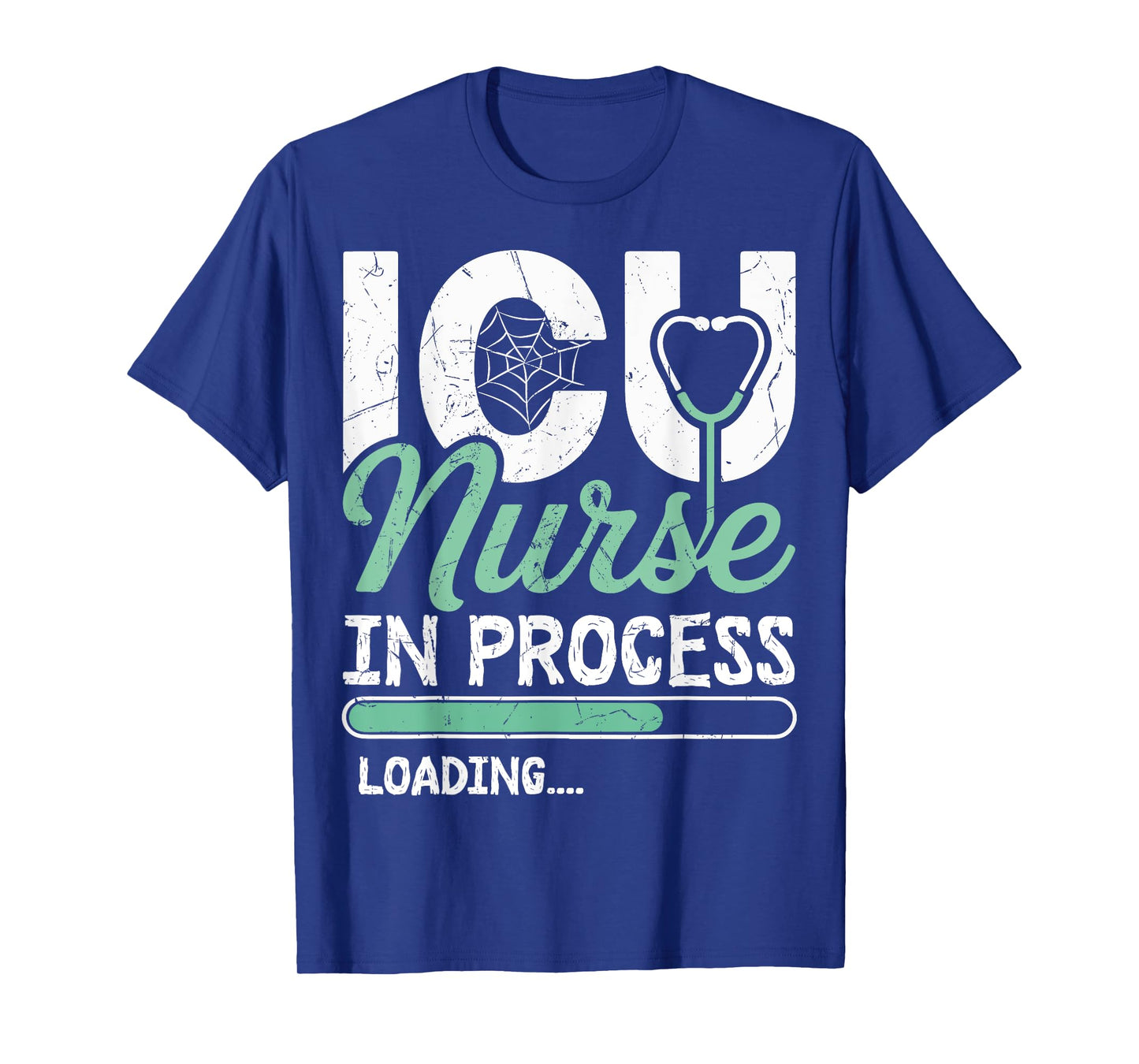 ICU Nurse In Progress Loading - Nursing Student Halloween T-Shirt