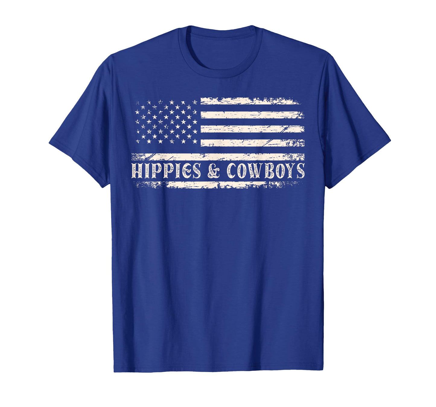 Raisin Hell With The Hippies And Cowboys Country T-Shirt