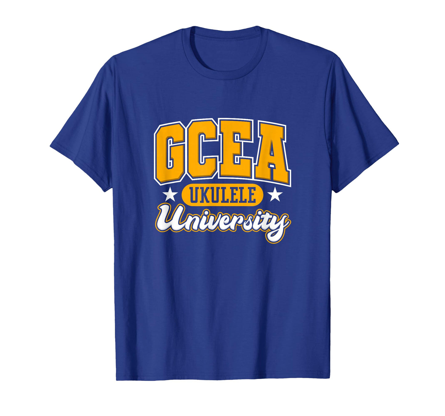 GCEA Ukulele Player Funny Music Student College Style T-Shirt