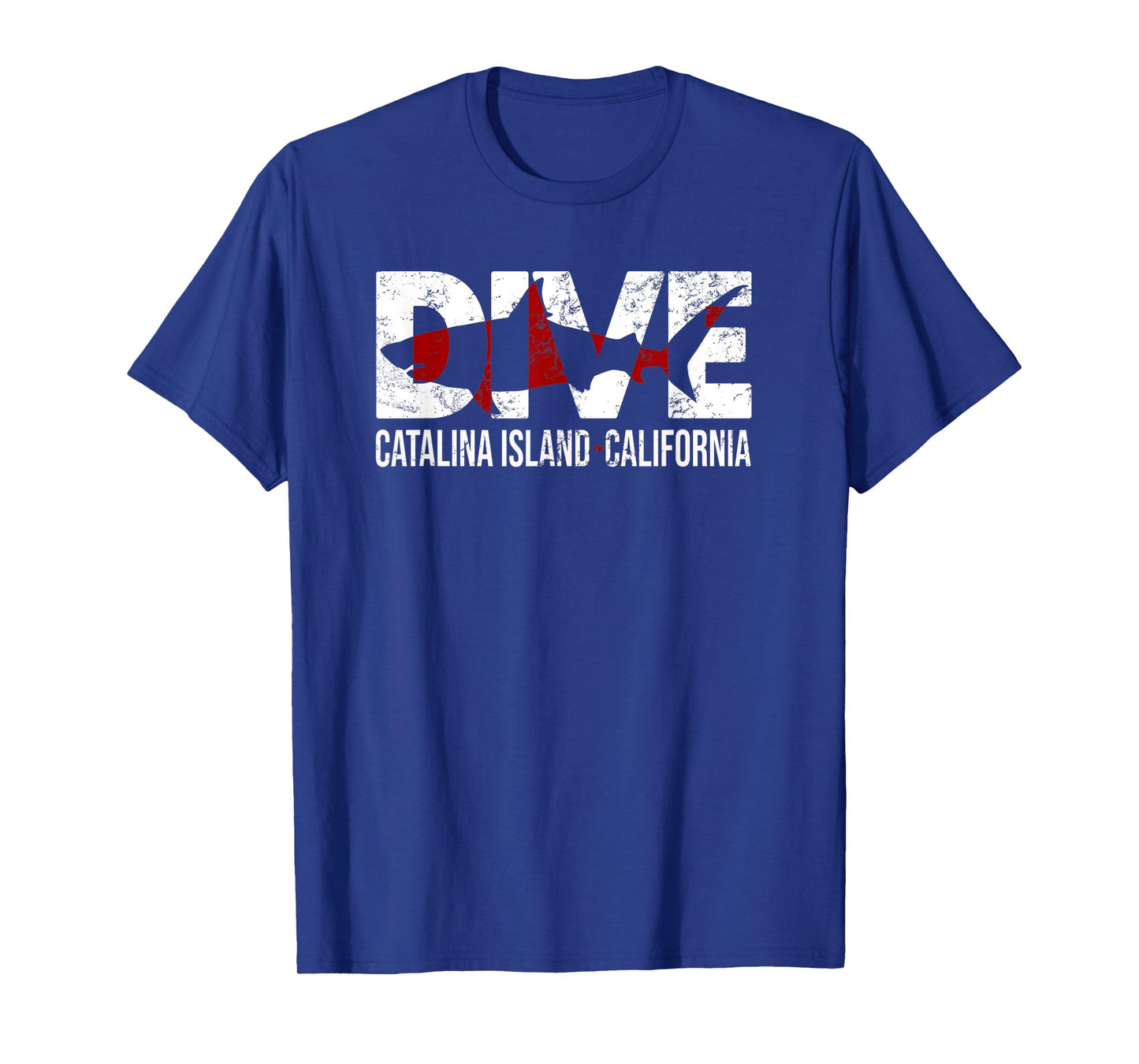 DIVE Catalina Island California SCUBA DIVING Diver T-Shirt
