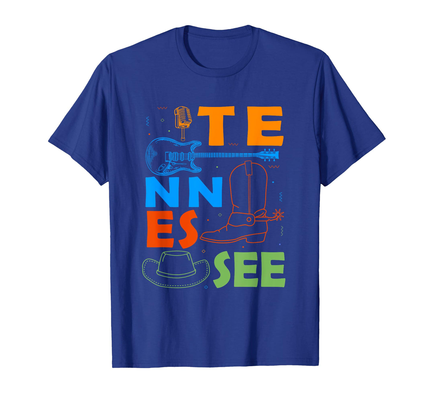 Tennessee Country Music Lover Souvenir Men Tennessee T-Shirt