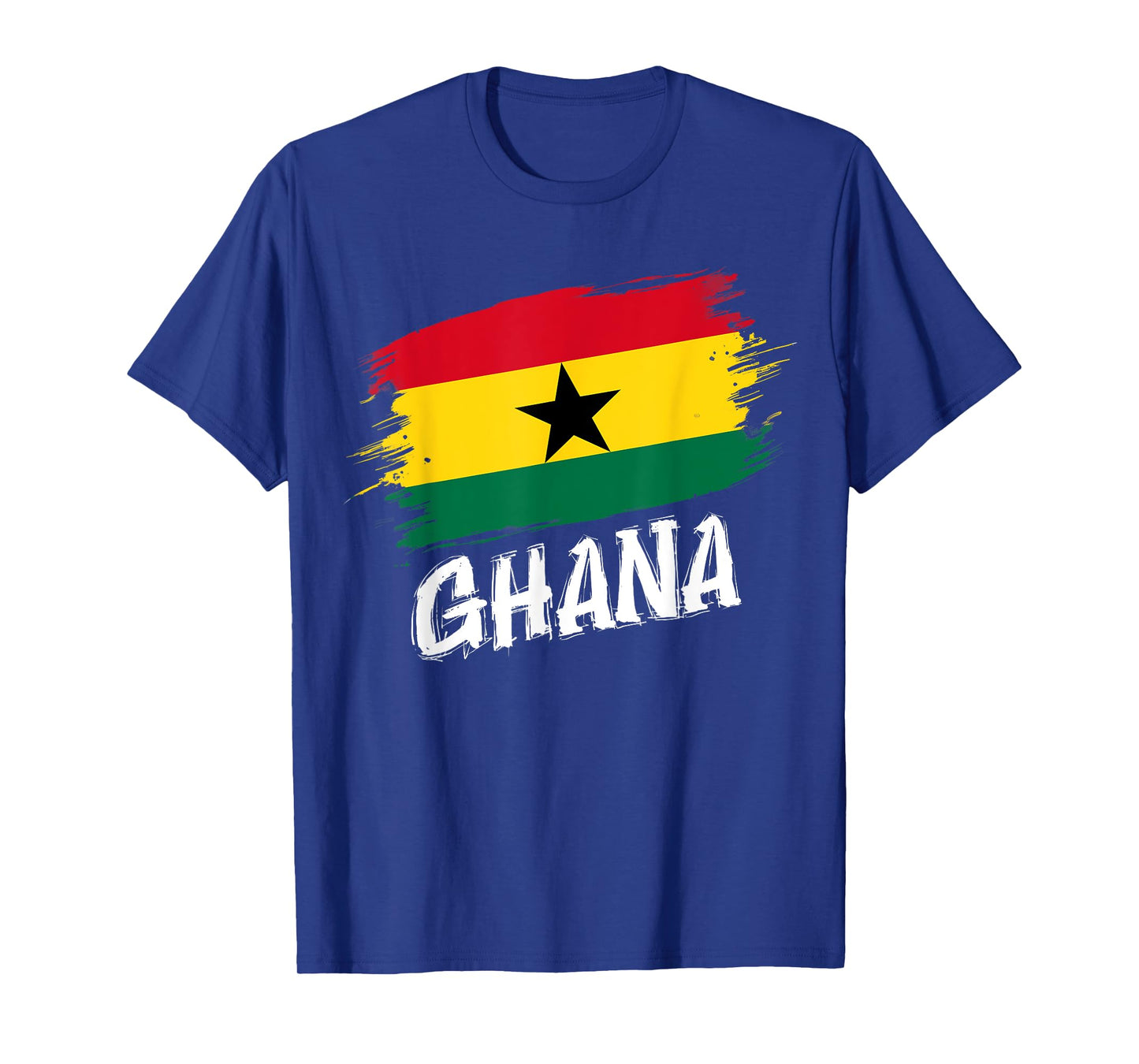 Patriotic Retro Ghanaian Flag Ghana T-Shirt