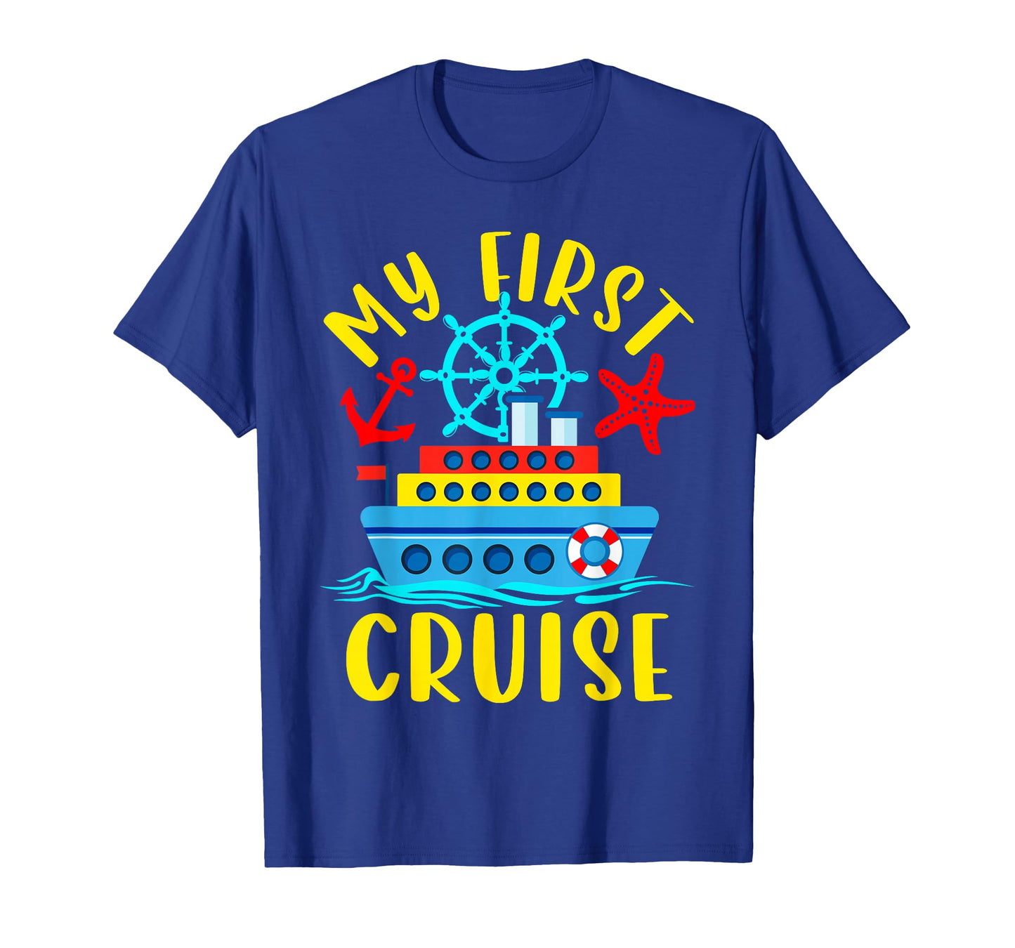 My First Cruise Shirt Kids Cruise Cute Cruise Ship T-Shirt