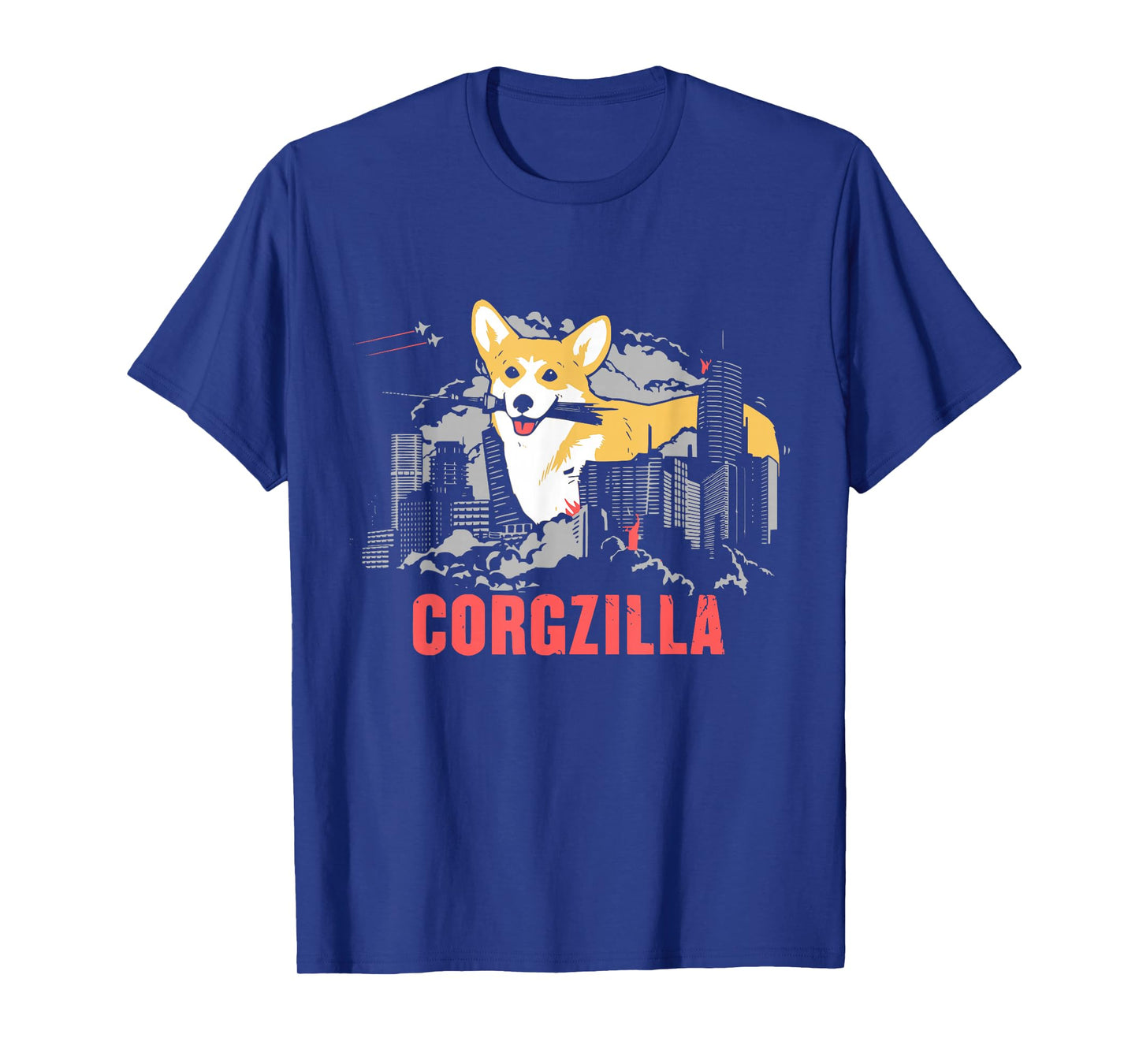 "Corgzilla" Funny Dog Corgi Lover T-shirt T-Shirt