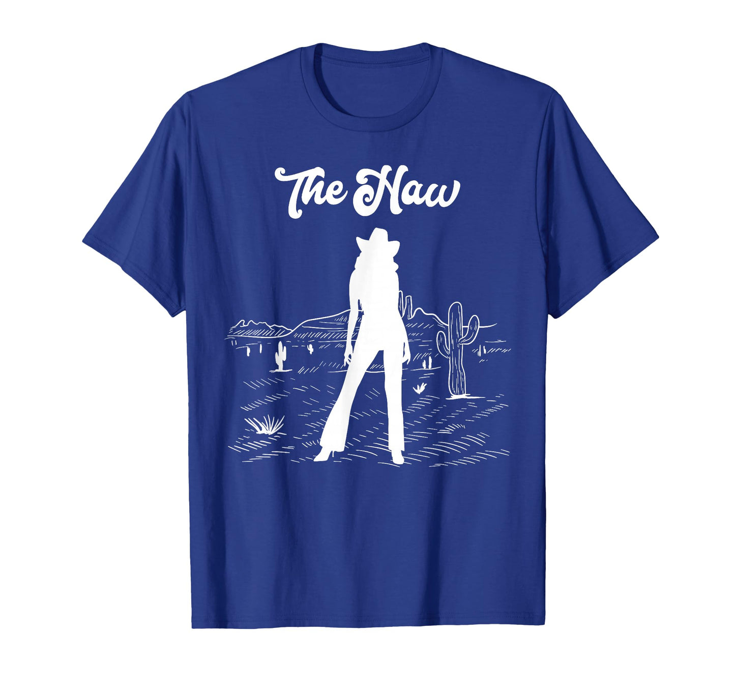 The Haw Country Matching Couple Cowboy Cowgirl Rodeo T-Shirt